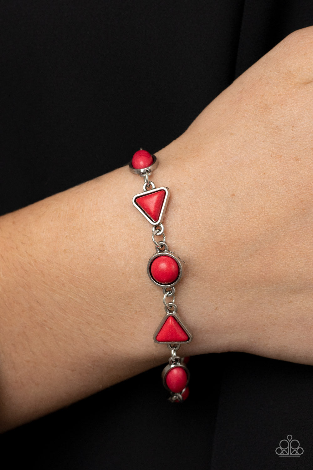 Quarry Quarrel - red - Paparazzi bracelet – JewelryBlingThing