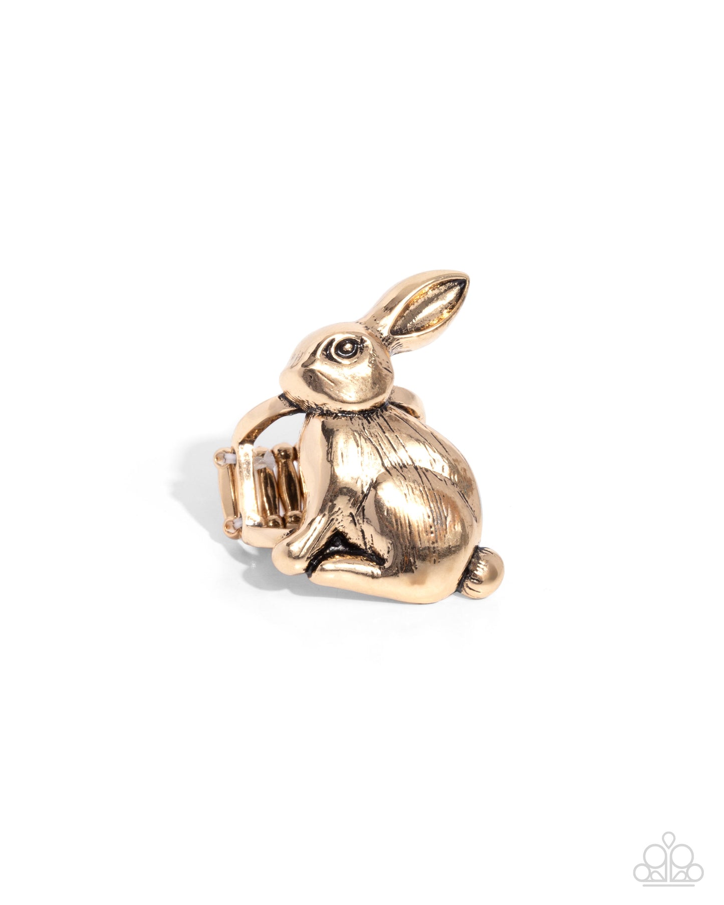 Rabbit Radiance - gold - Paparazzi ring