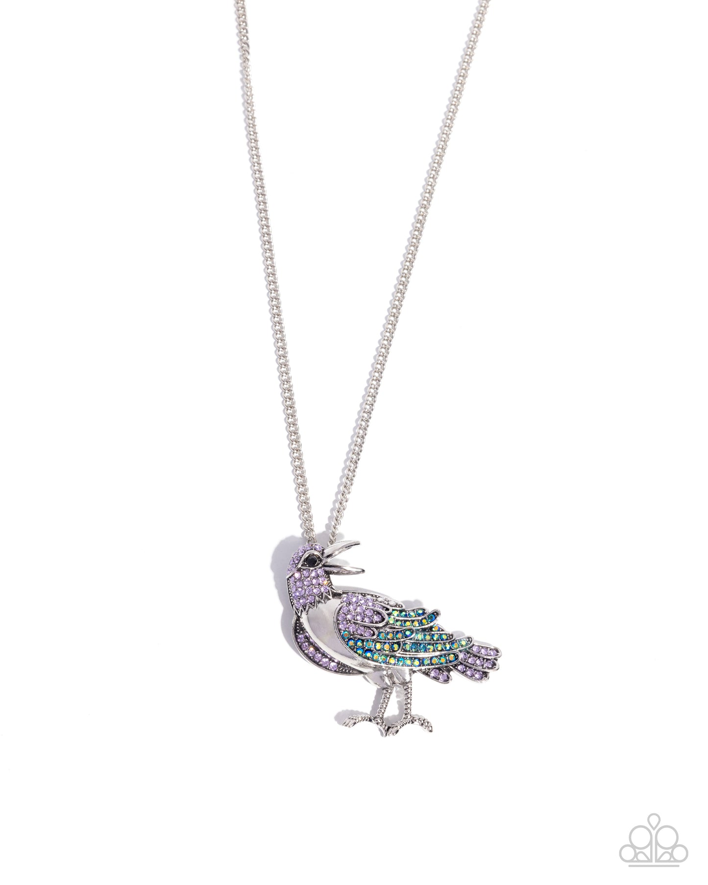 Radiant Raven - purple - Paparazzi necklace
