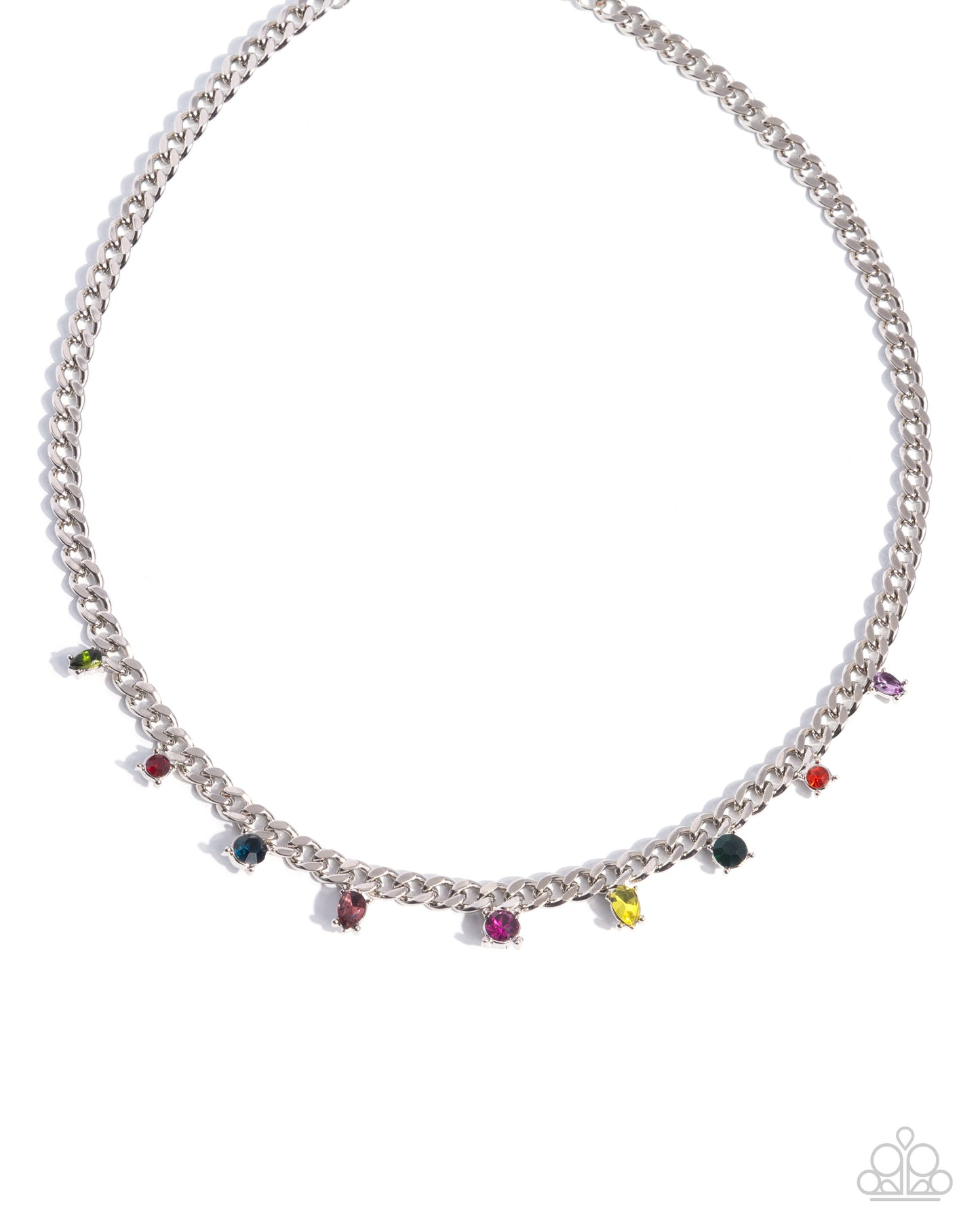 Rebellious Radiance - multi - Paparazzi necklace