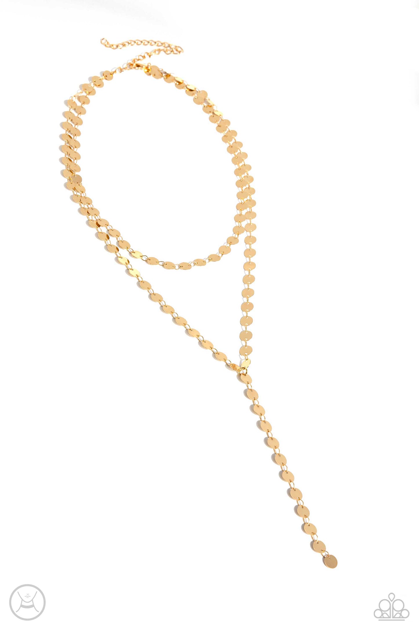 Reeling in Radiance - gold - Paparazzi necklace