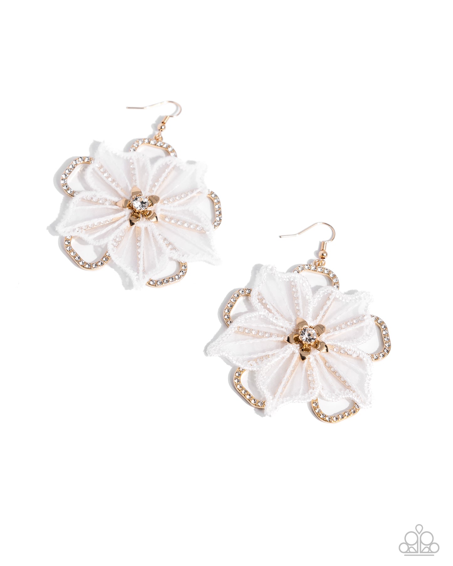 Refined Recognition - gold - Paparazzi earrings