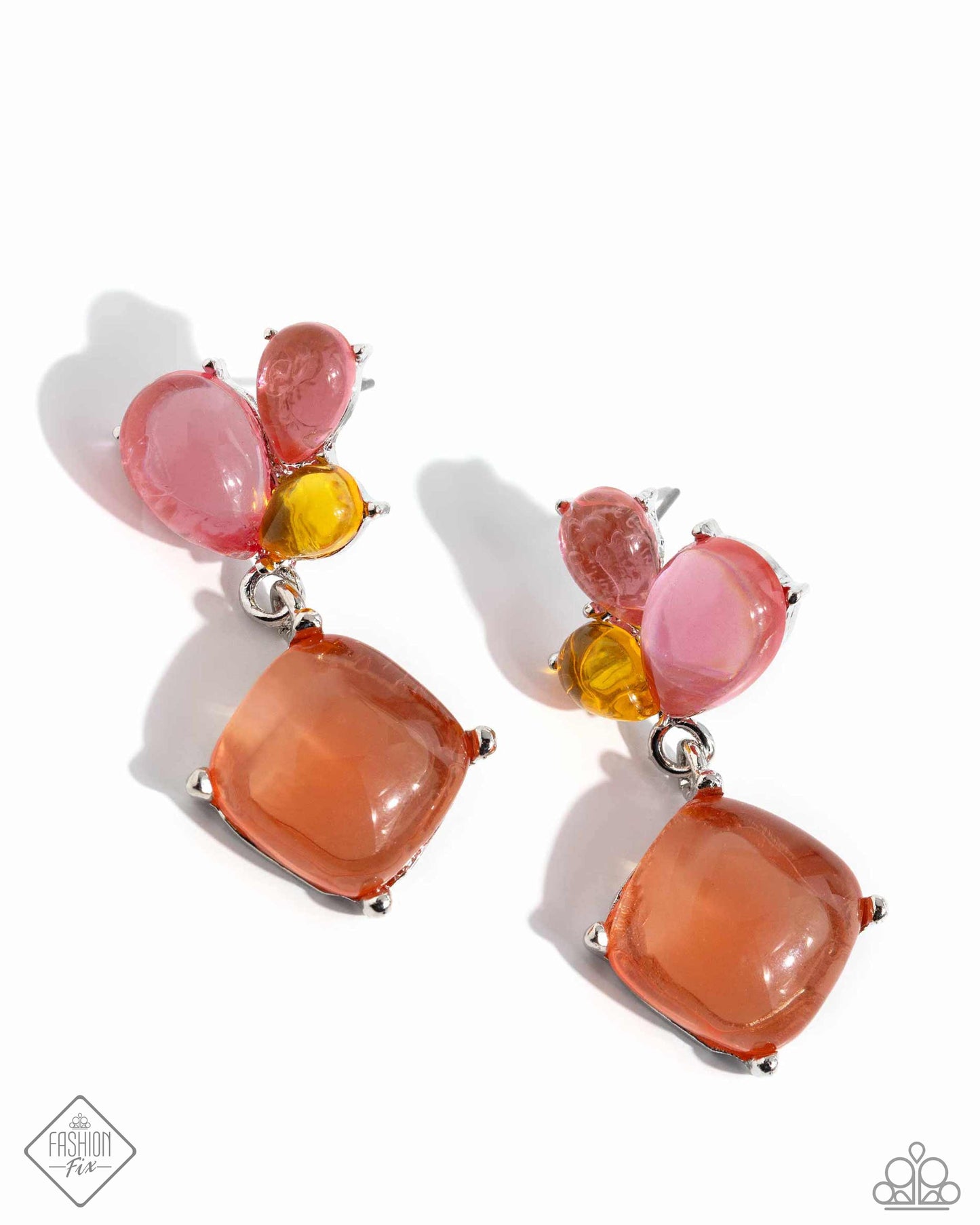 Reflective Review - multi - Paparazzi earrings
