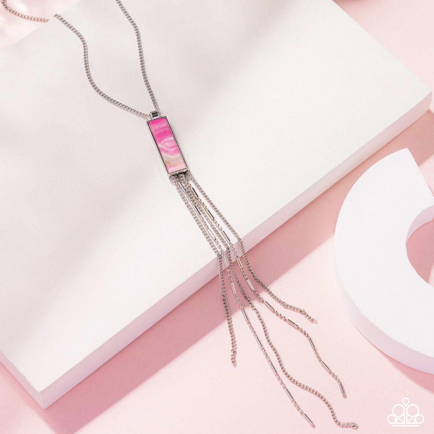 Refreshing Redemption - pink - Paparazzi necklace