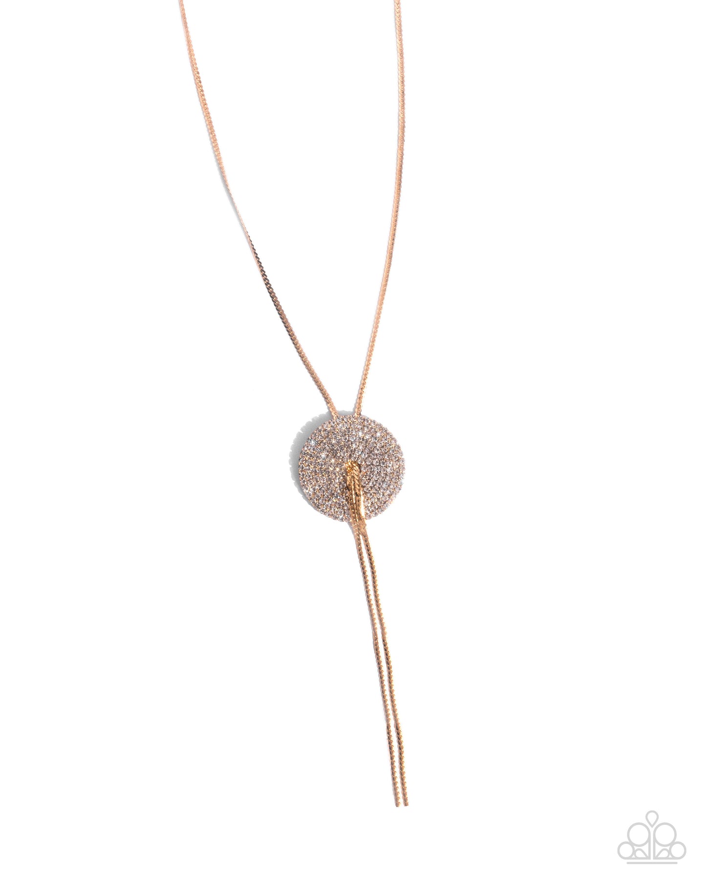 Reinforced Radiance - gold - Paparazzi necklace