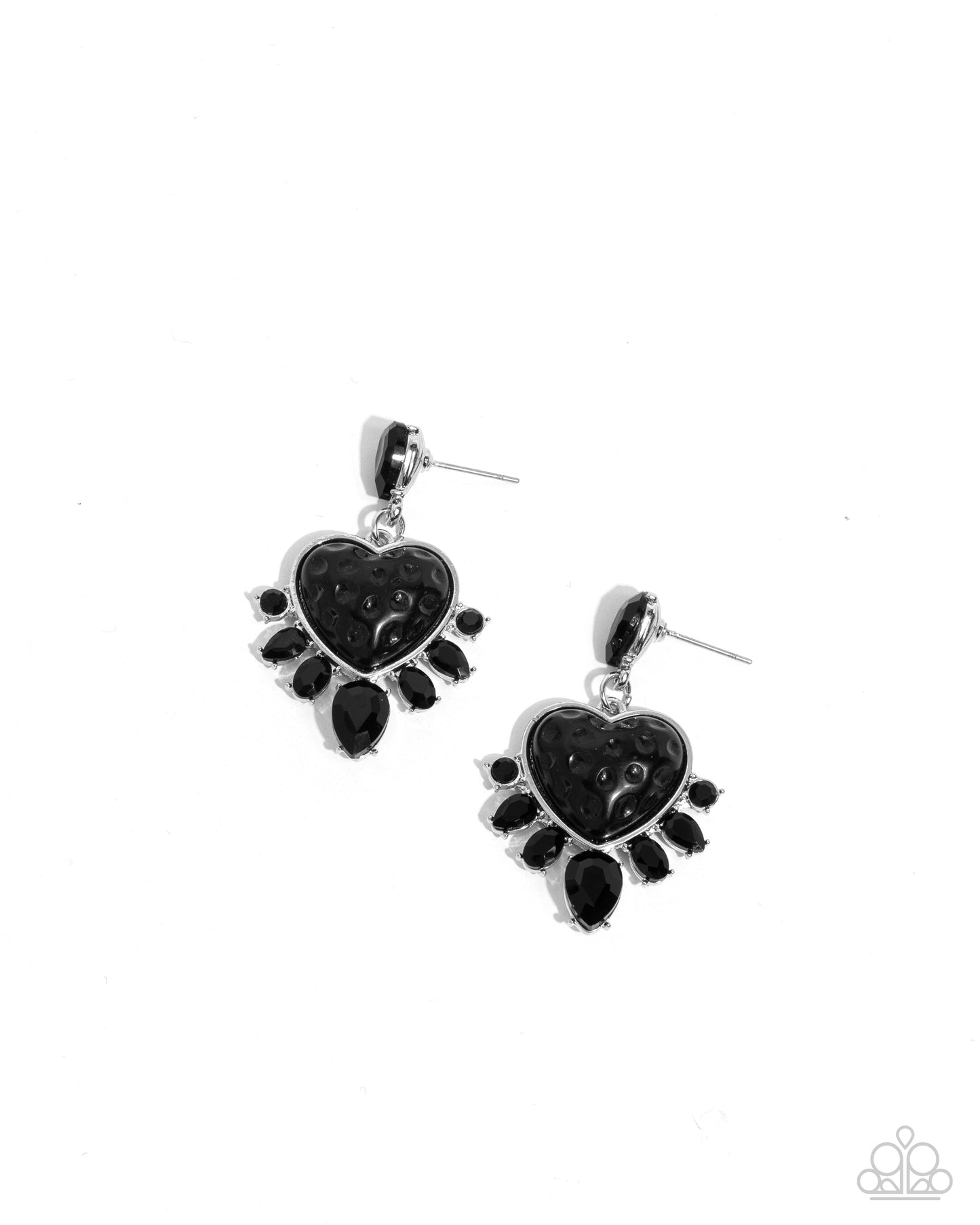 Resort Radiance - black - Paparazzi earrings