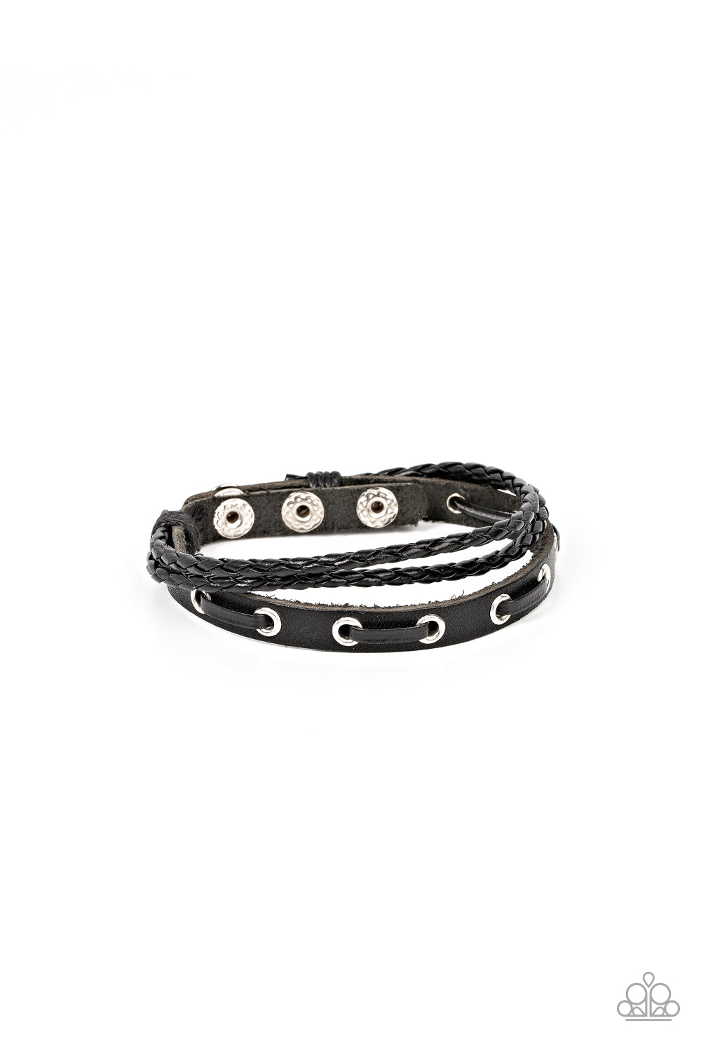 Road Cruise - black - Paparazzi MENS bracelet