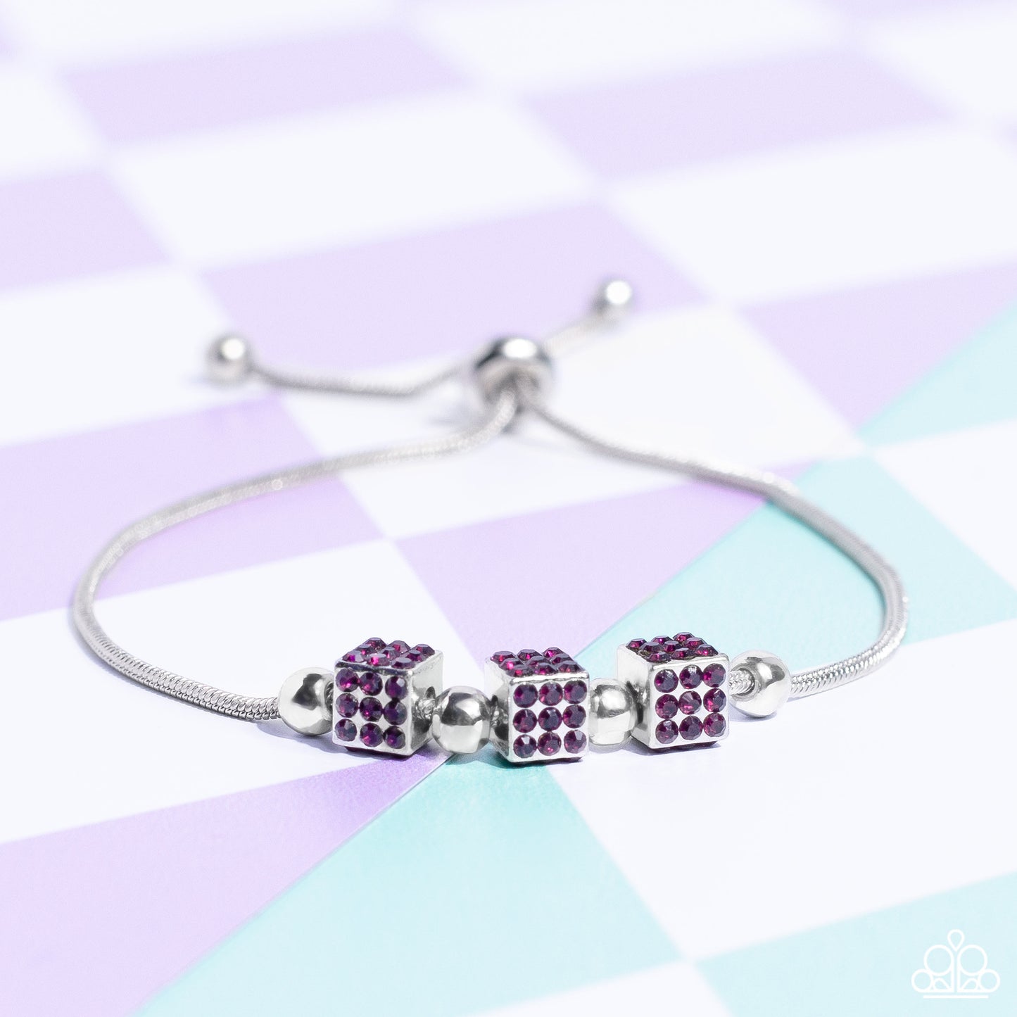 Roll Out the Radiance - purple - Paparazzi bracelet