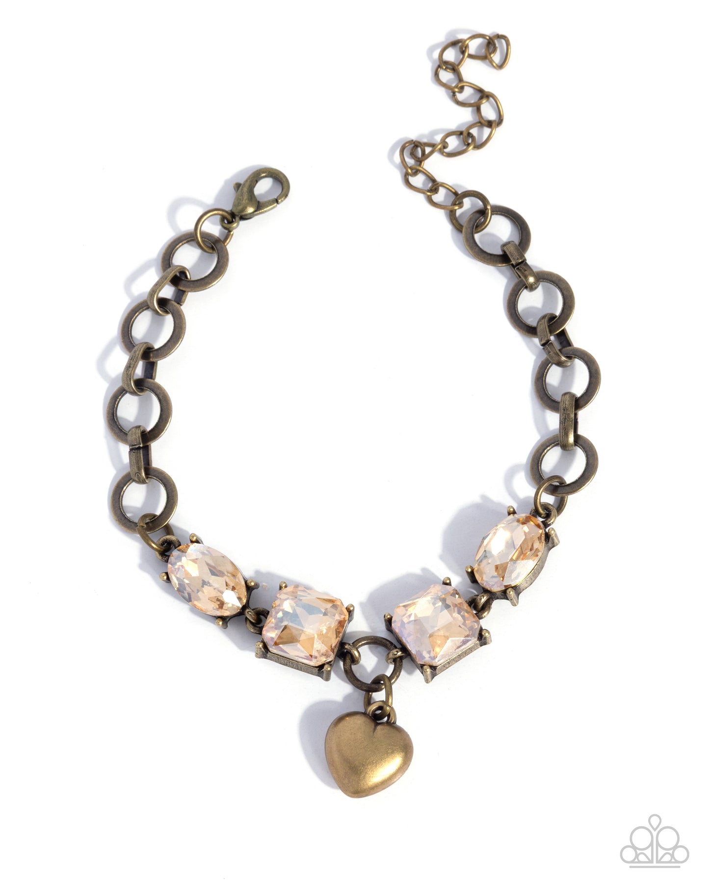 Romantic Rescue - brass - Paparazzi bracelet