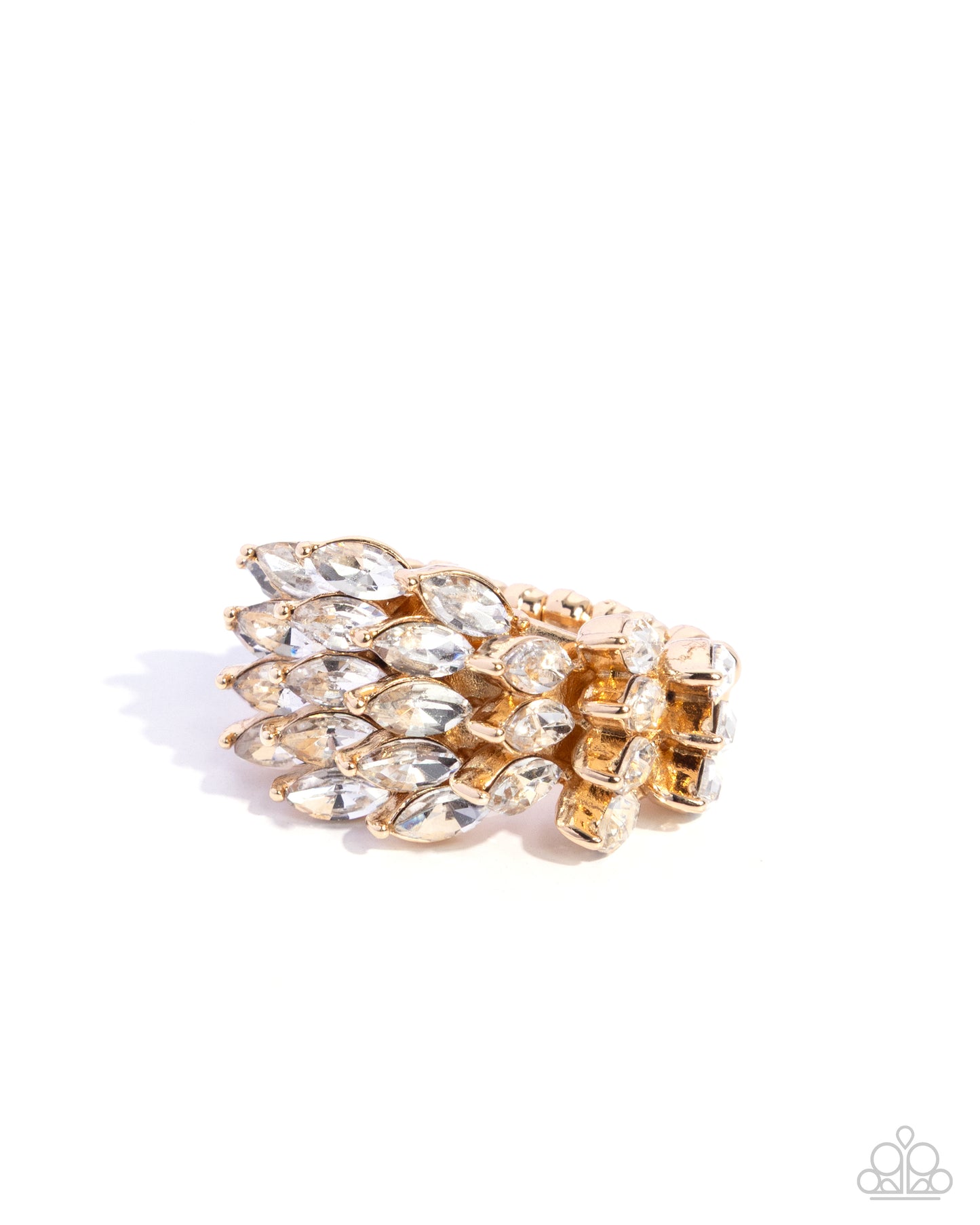 Runaway Refinement - gold - Paparazzi ring
