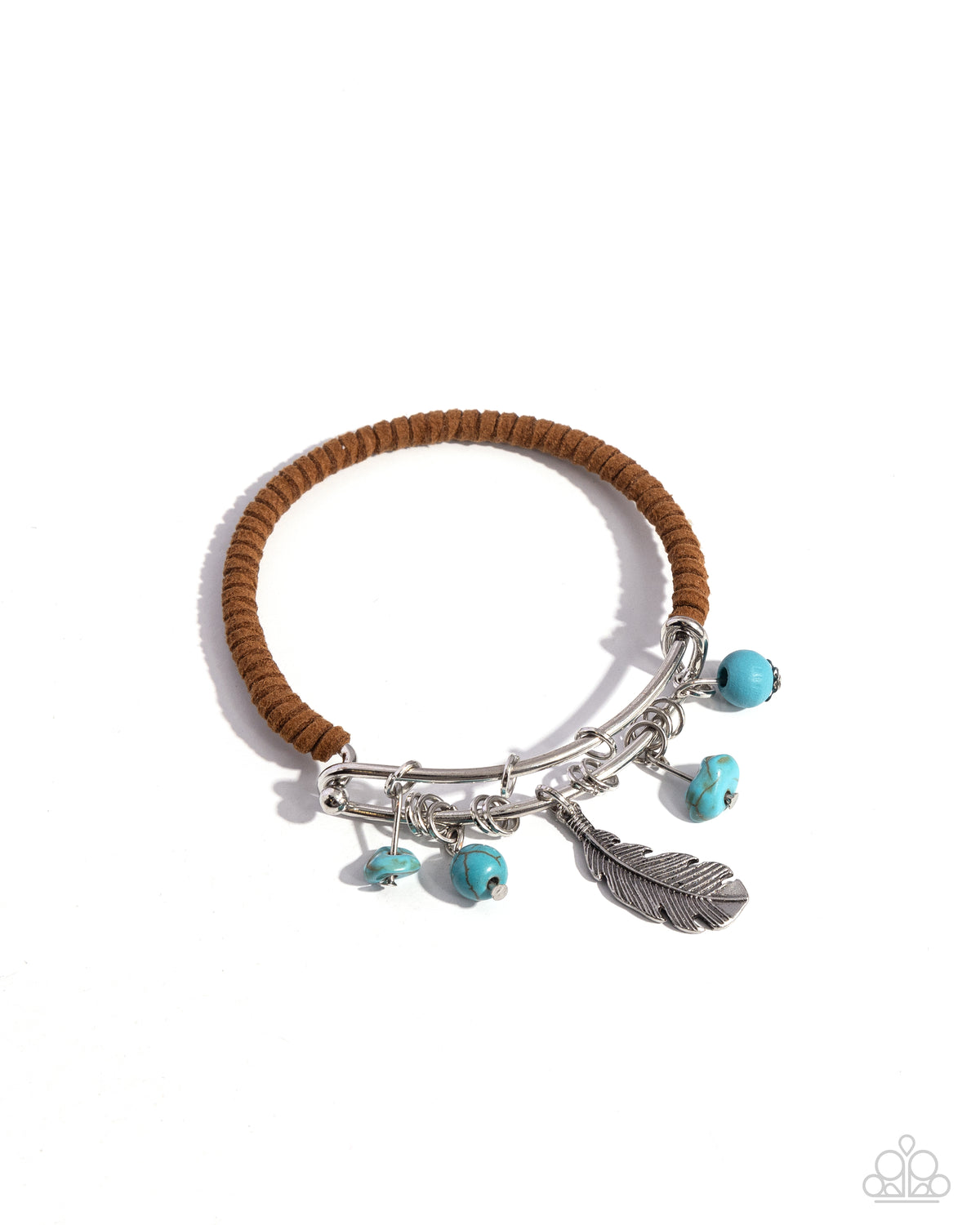 Running a-FOWL - blue - Paparazzi bracelet