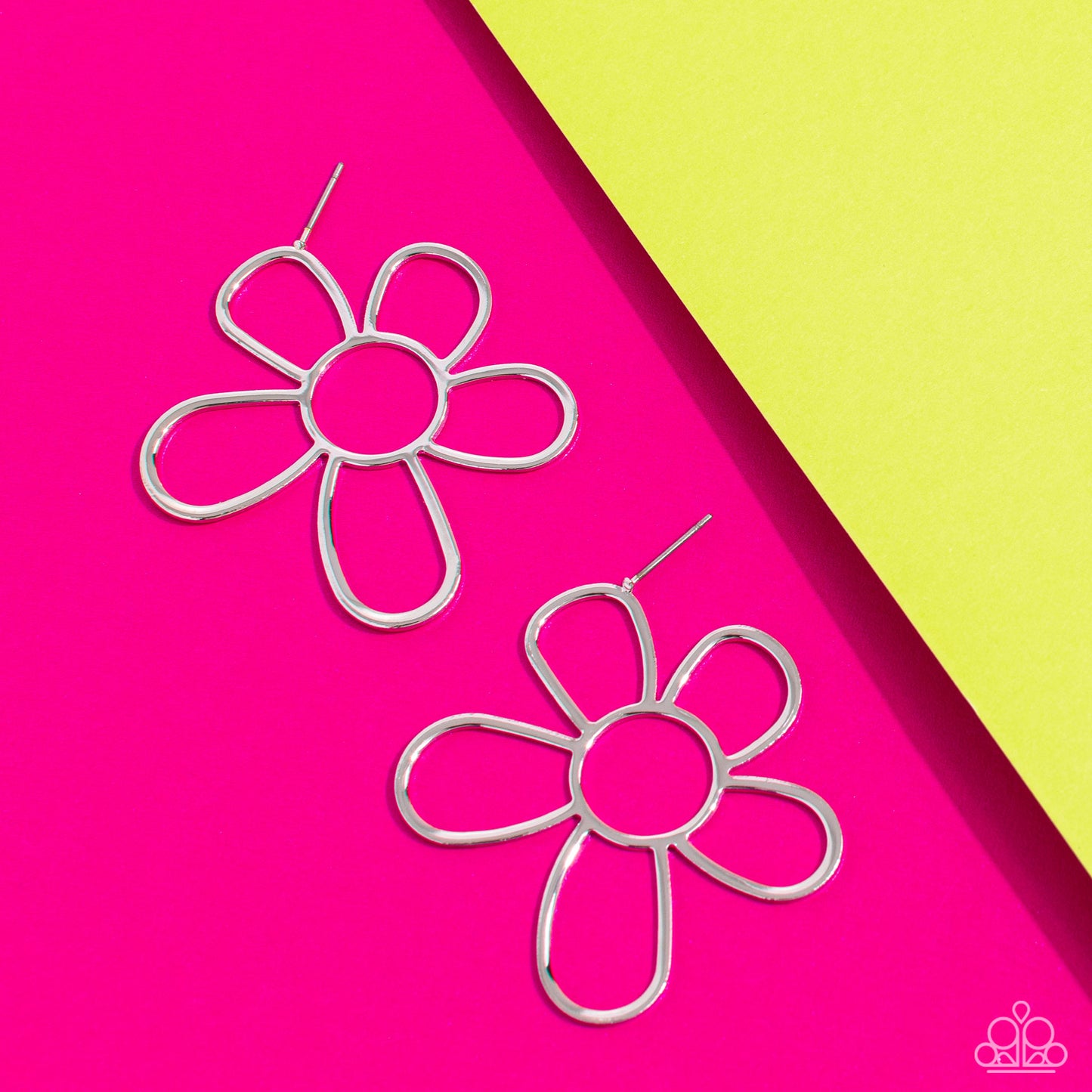 Rustic Rarity - silver - Paparazzi earrings