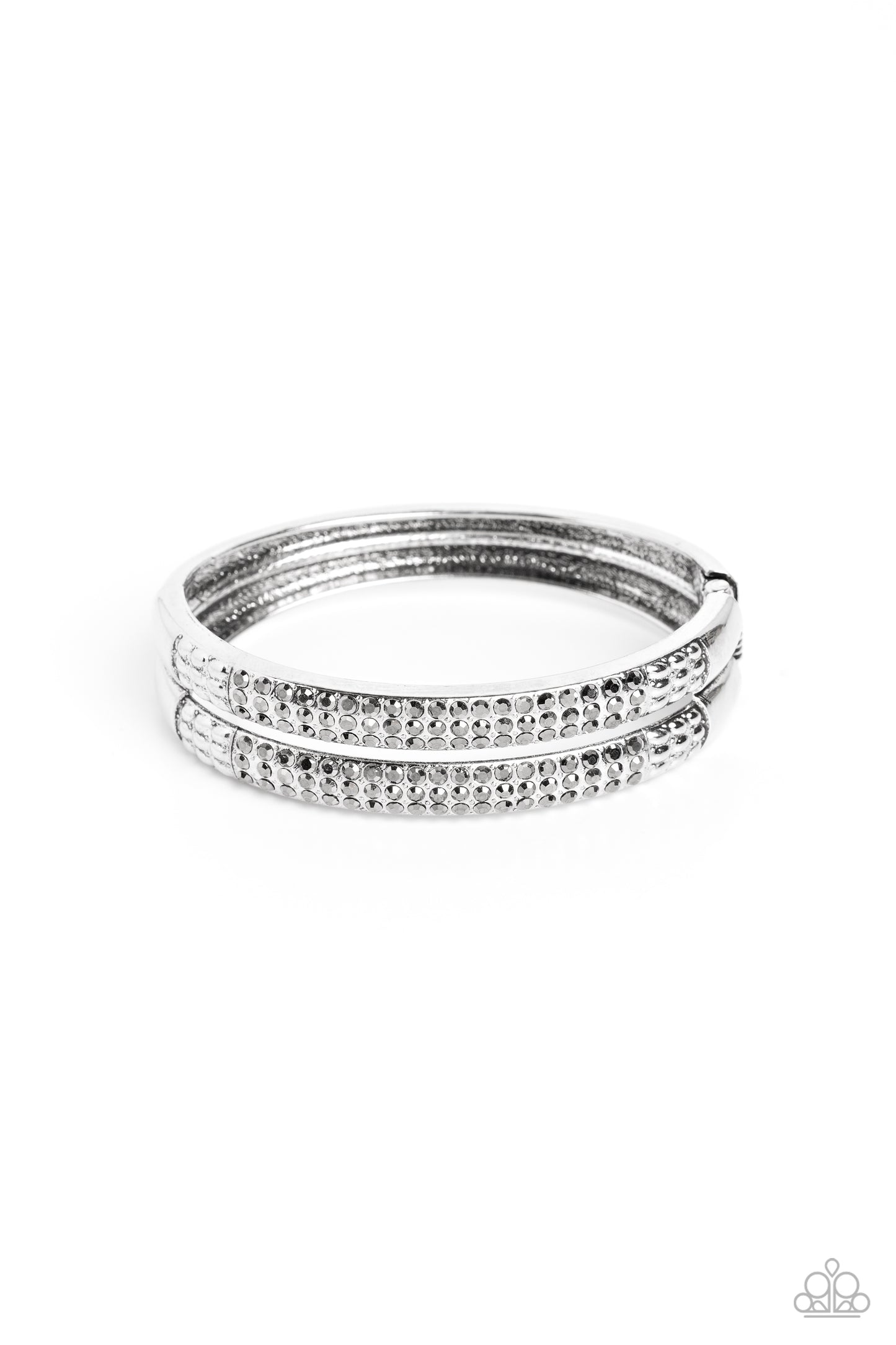 STACKED Up - silver - Paparazzi bracelet