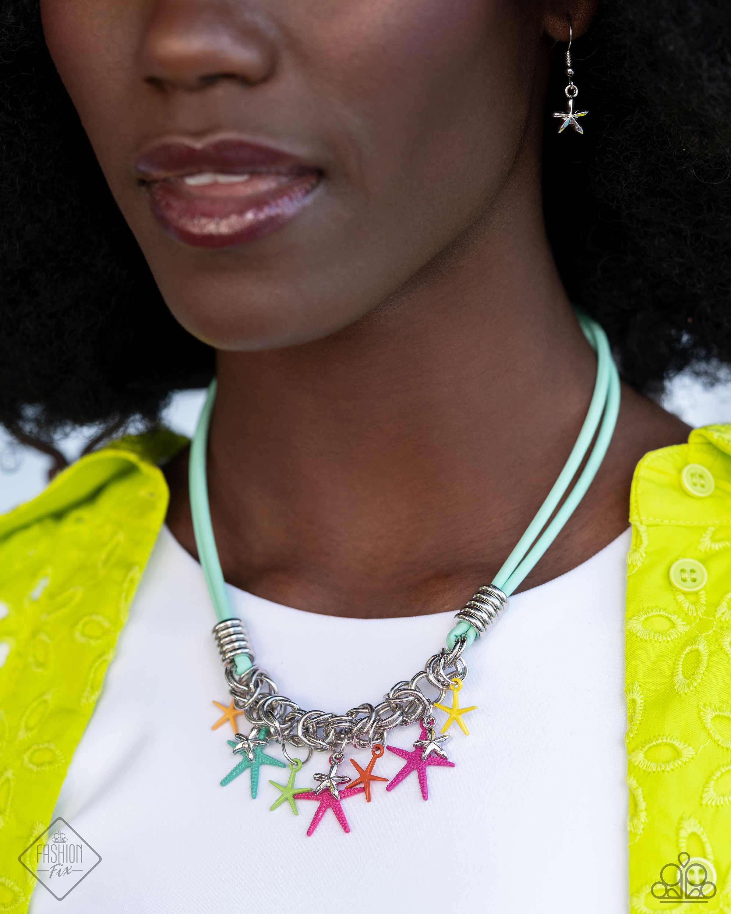 STARFISH Me Luck - multi - Paparazzi necklace – JewelryBlingThing