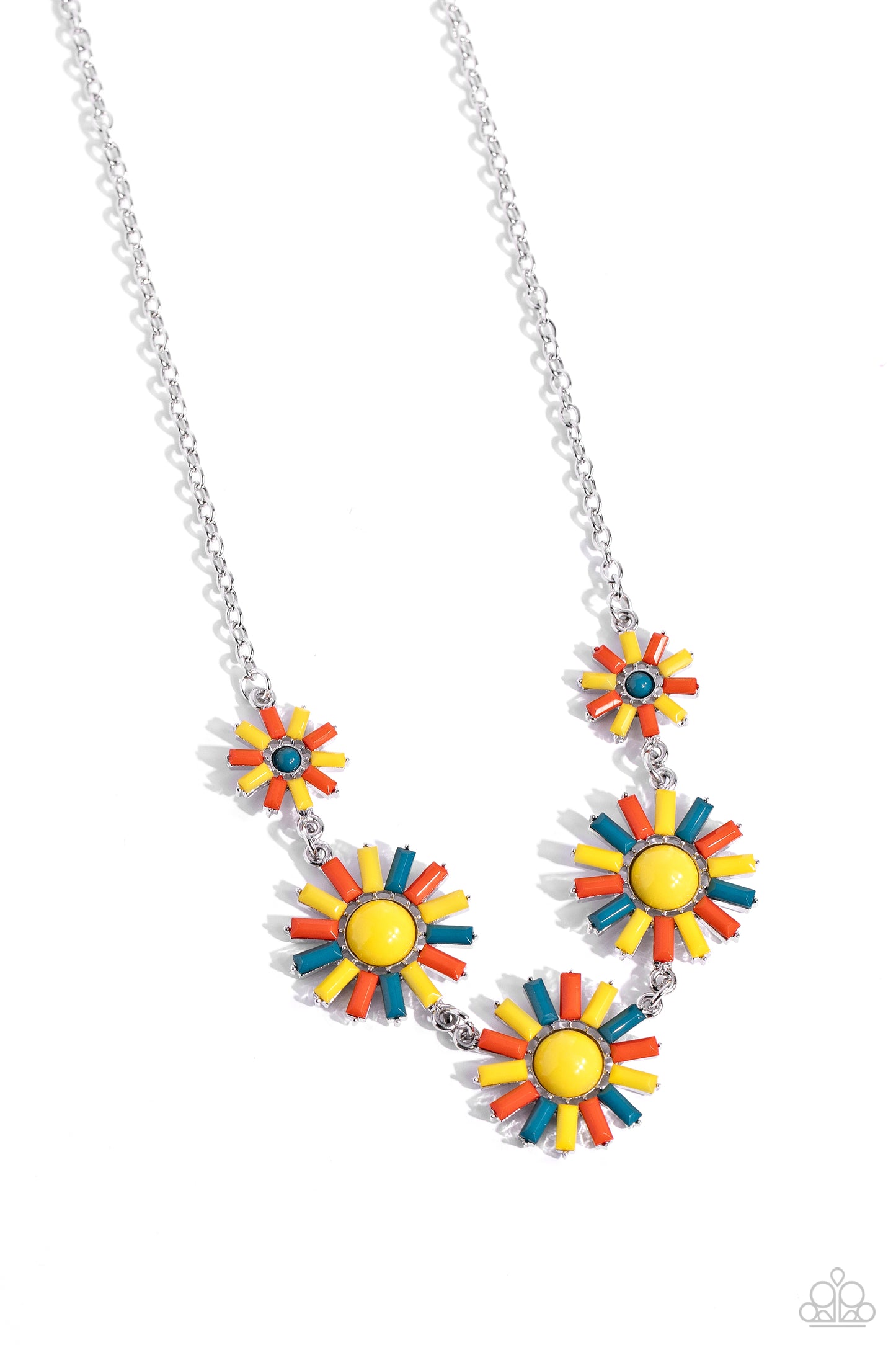 SUN and Fancy Free - yellow - Paparazzi necklace