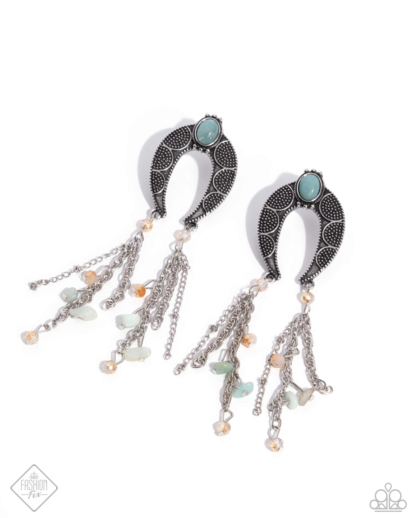 Sahara Sway - multi - Paparazzi earrings