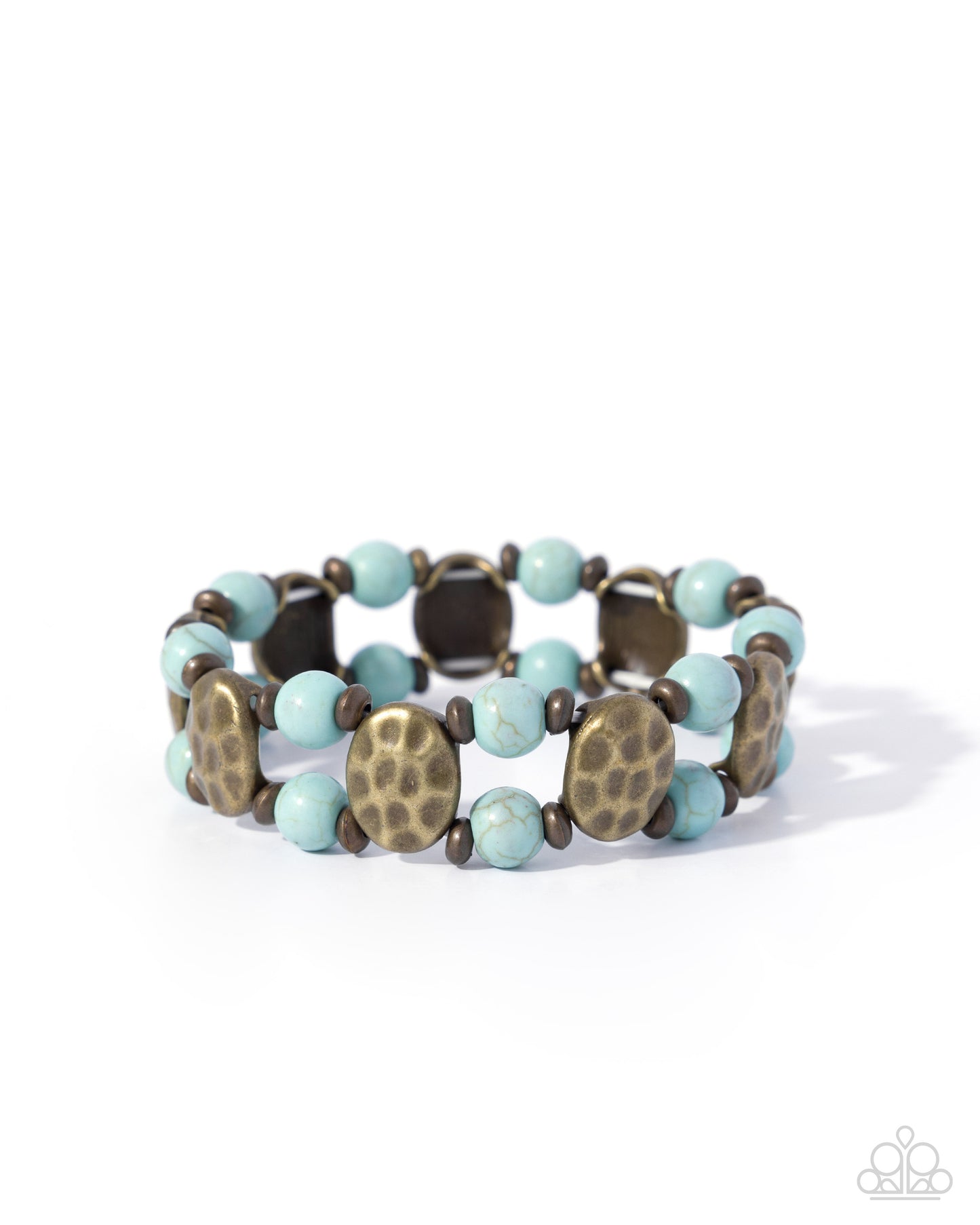 Santa Fe Scope - brass - Paparazzi bracelet