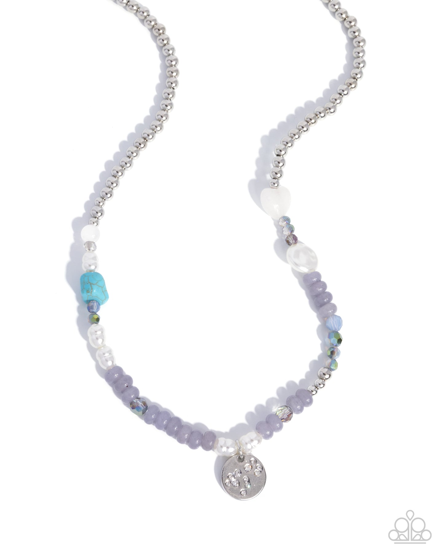 Santa Fe Story - silver - Paparazzi necklace