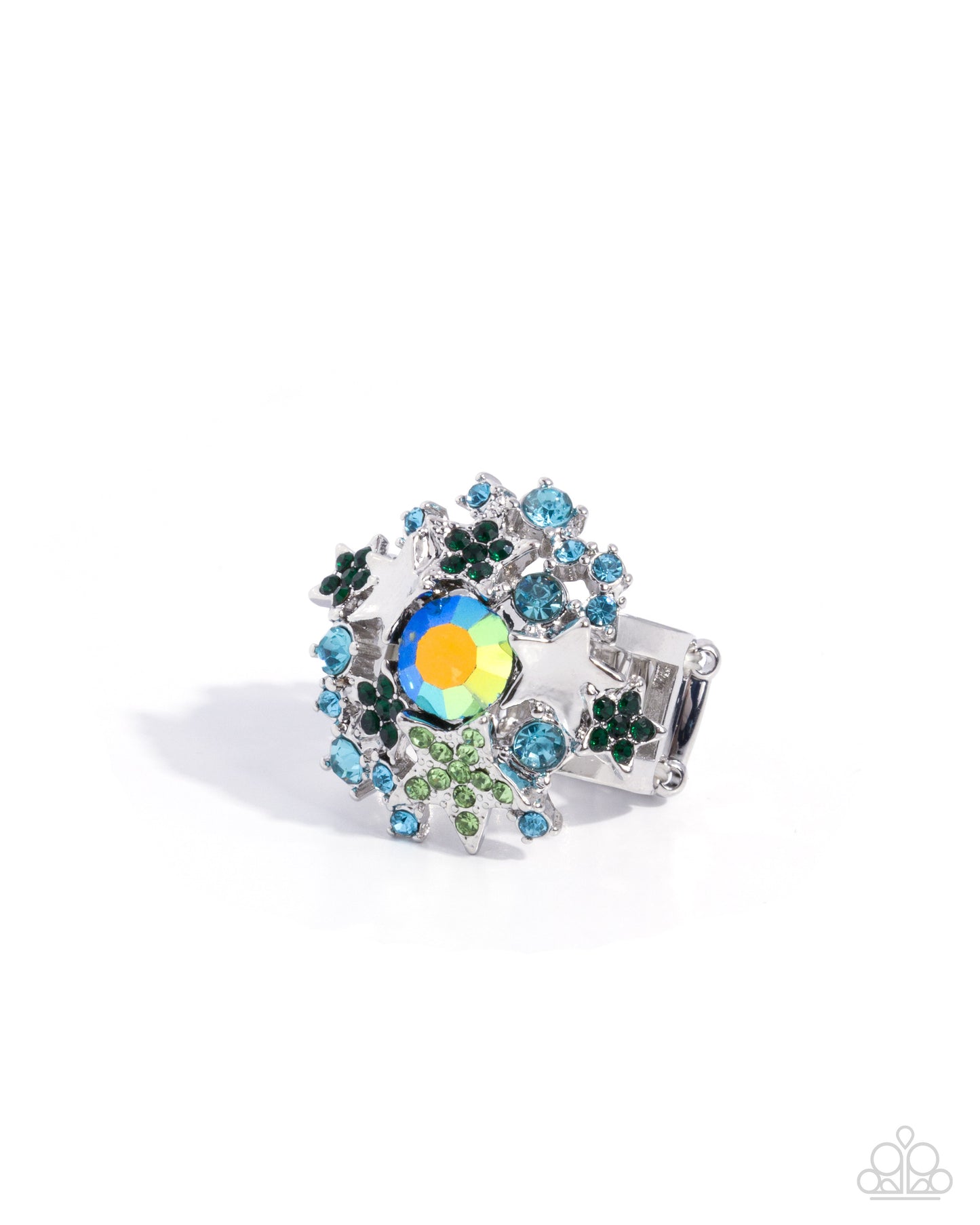 Seize the Galaxy - green - Paparazzi ring