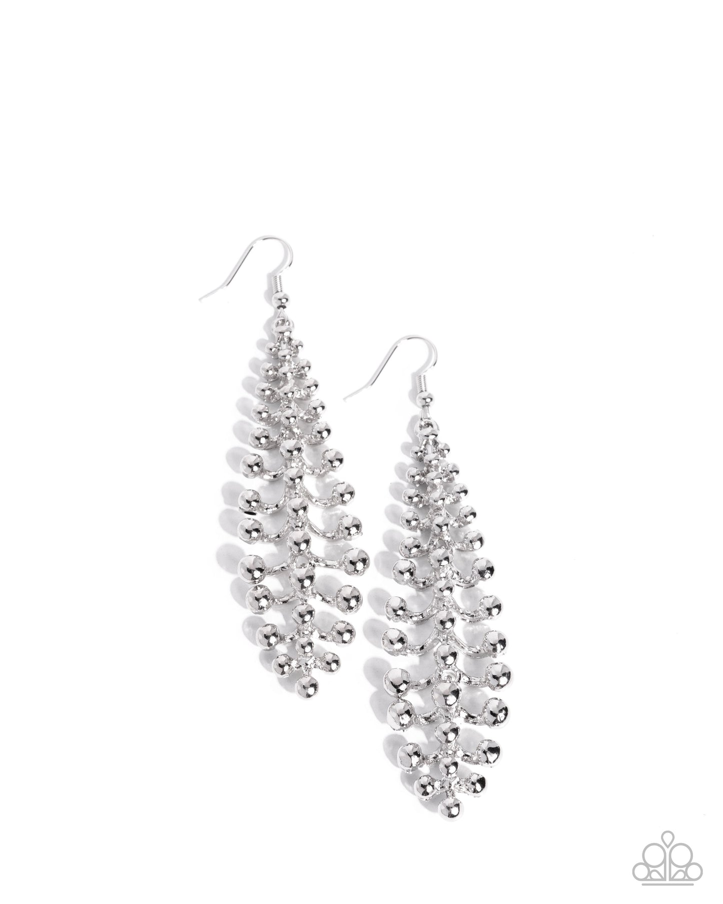 Seize the Studs - silver - Paparazzi earrings