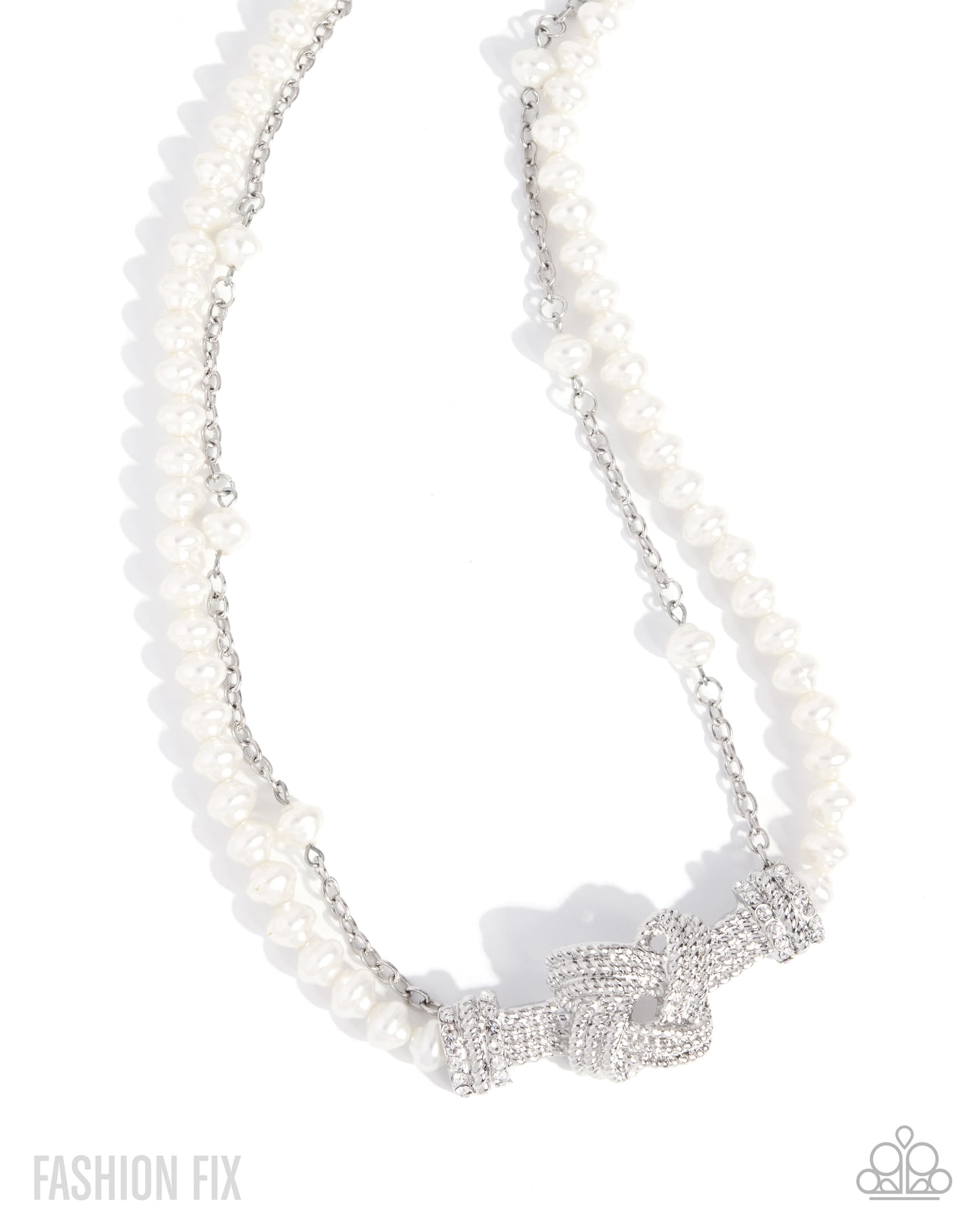Select Sass - white - Paparazzi necklace