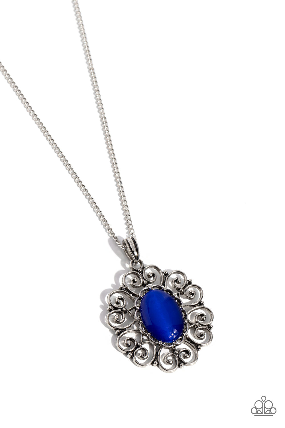 Sentimental Sabbatical - blue - Paparazzi necklace