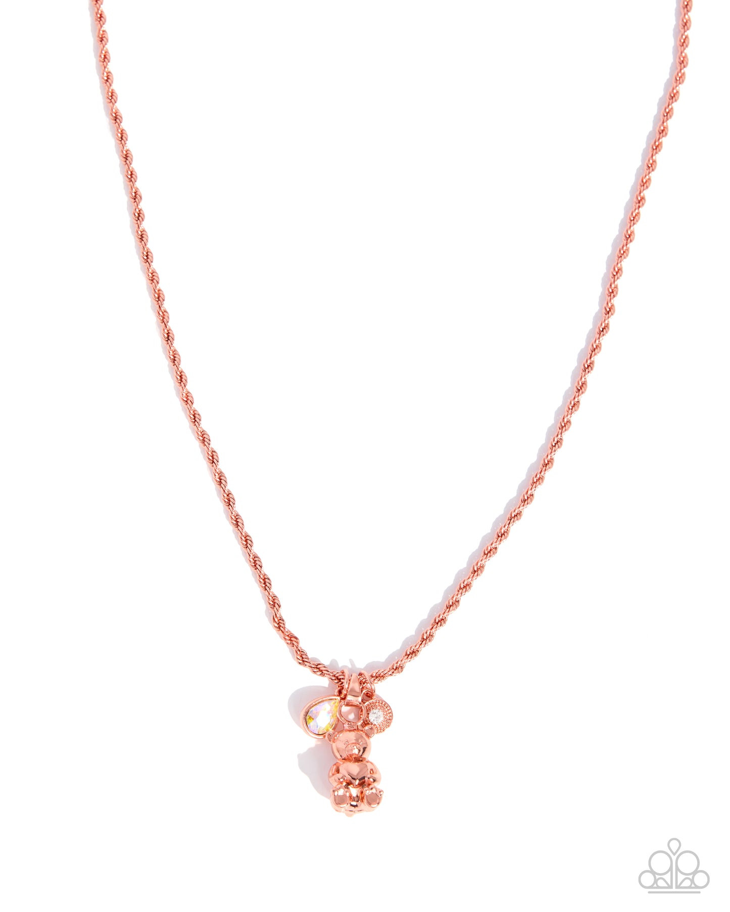 Sentimental Scraps - copper - Paparazzi necklace