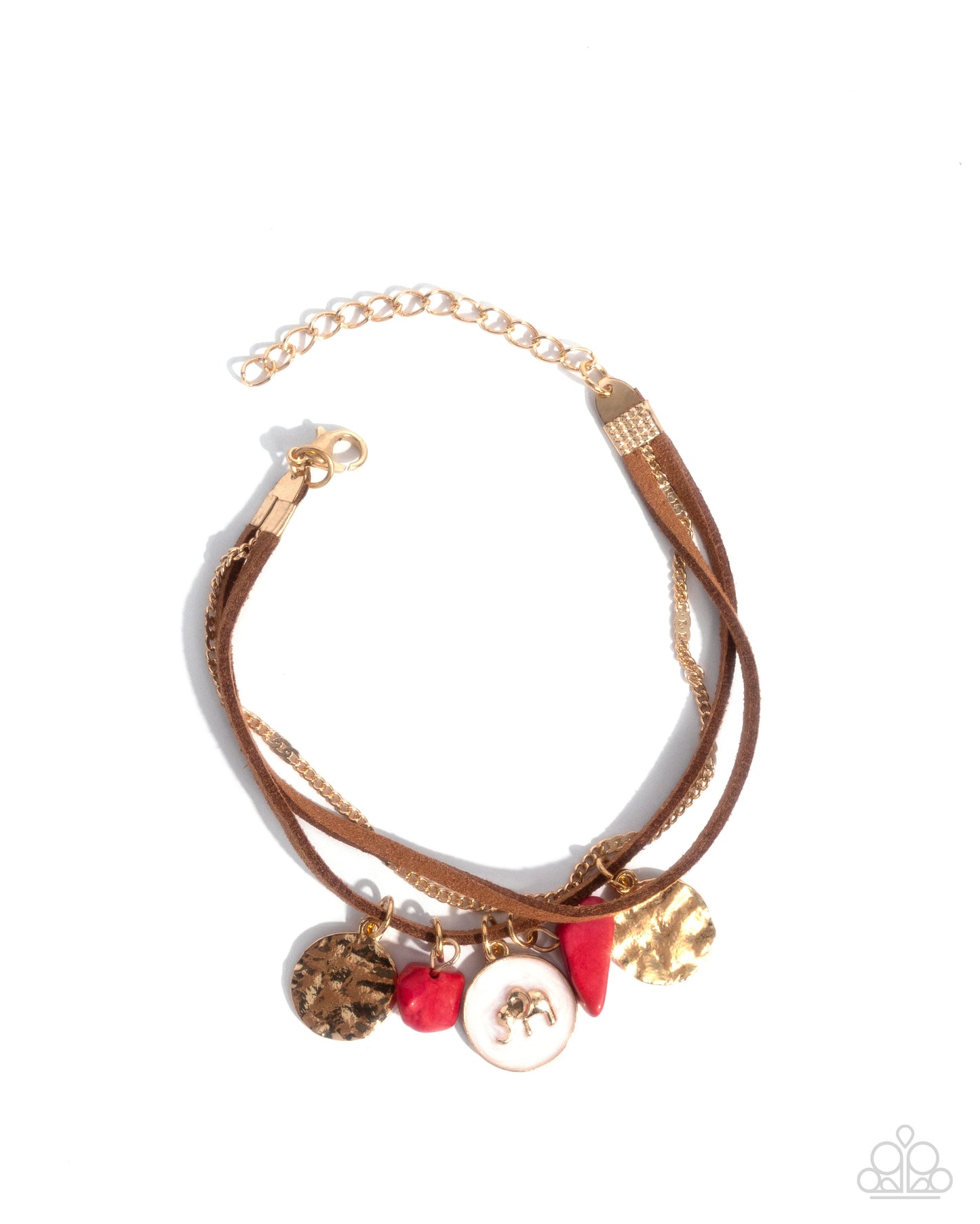 Serene Stroll - red - Paparazzi bracelet