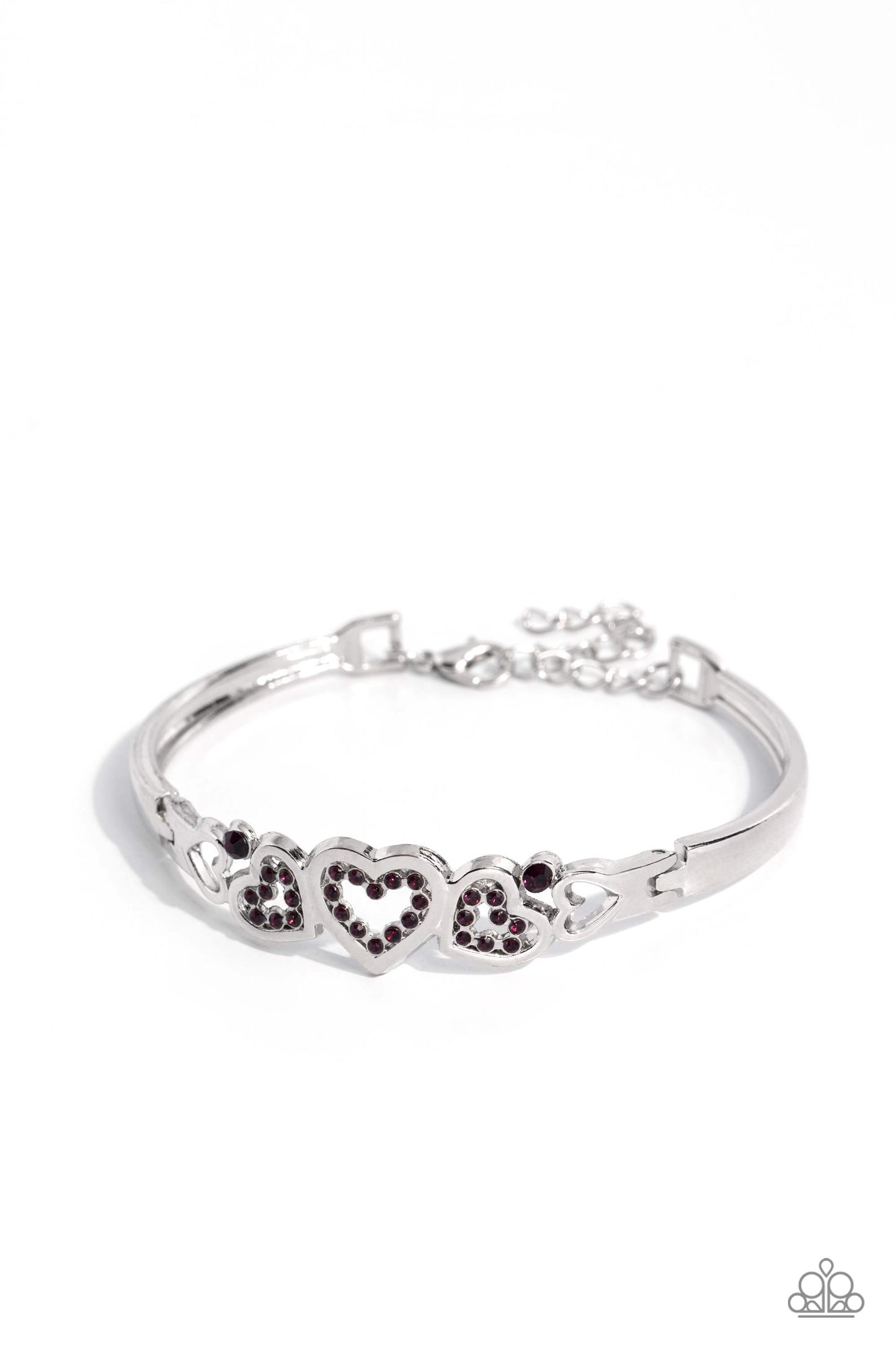 Seriously Smitten - purple - Paparazzi bracelet