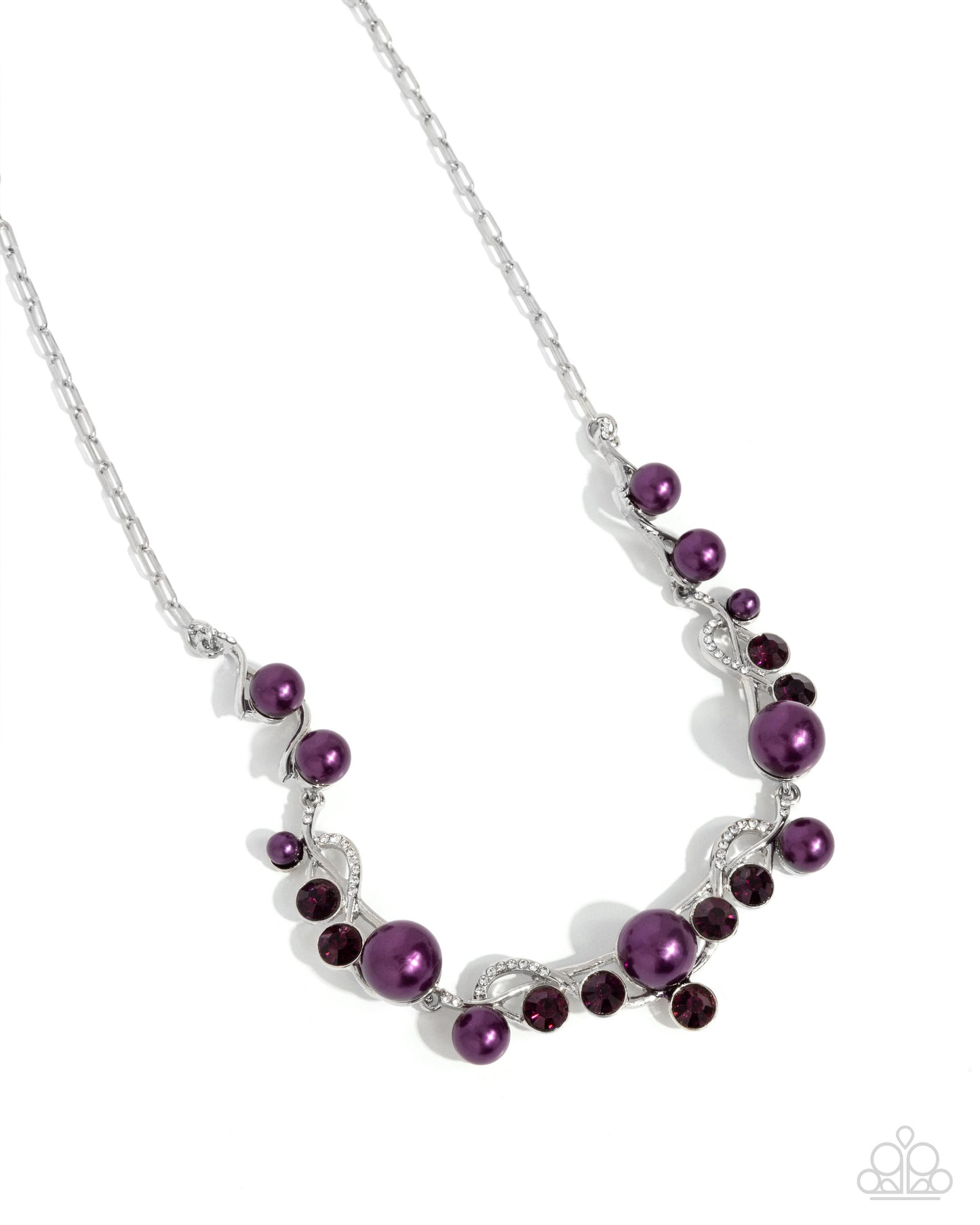 Settled Shimmer - purple - Paparazzi necklace