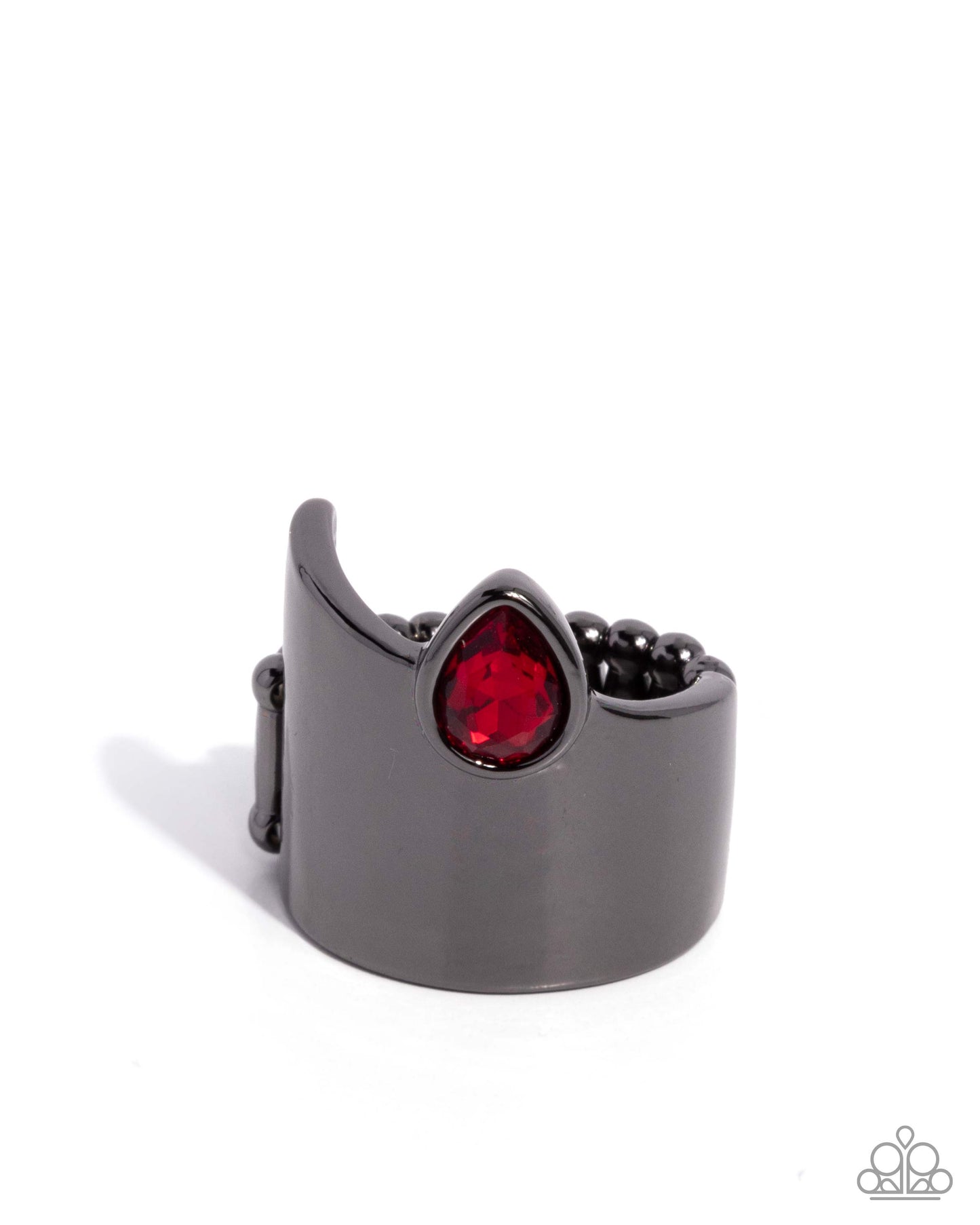 Sharp Sighted - red - Paparazzi ring