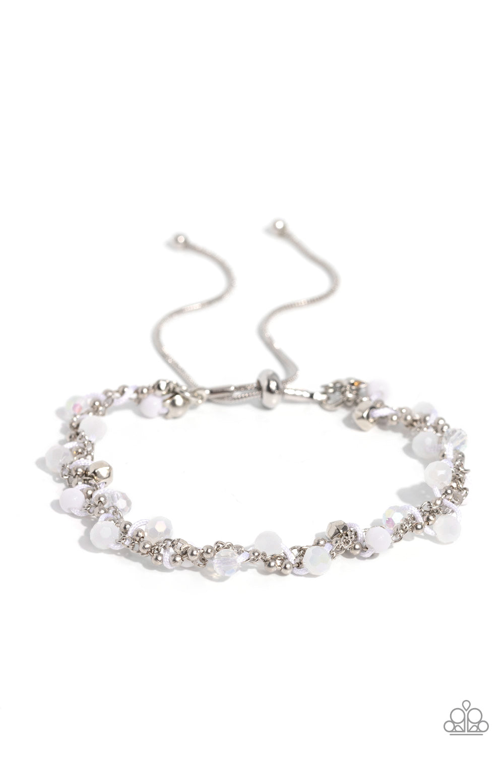 Show-Stopping Sass - white - Paparazzi bracelet