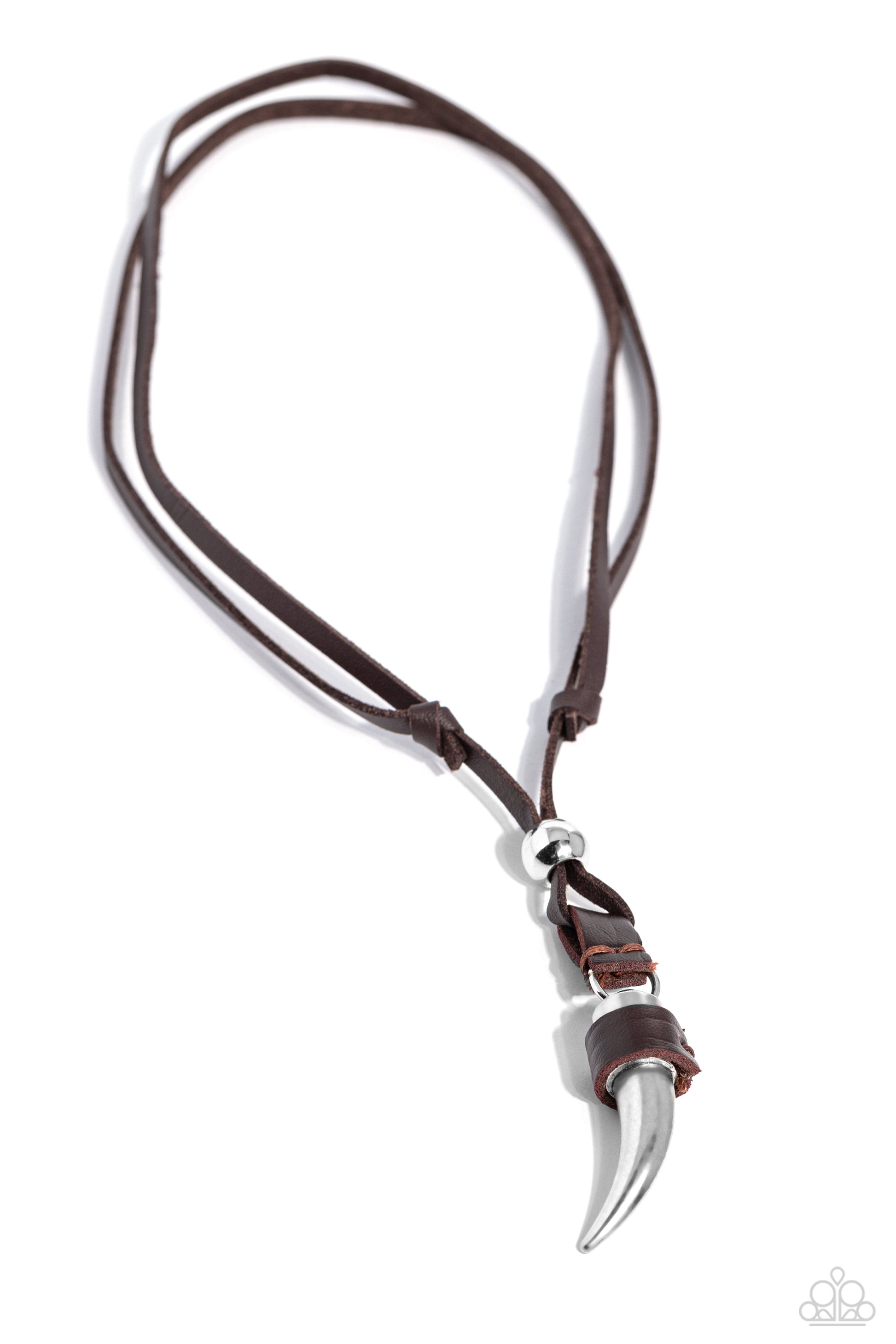 Show Your Claws - brown - Paparazzi MENS necklace