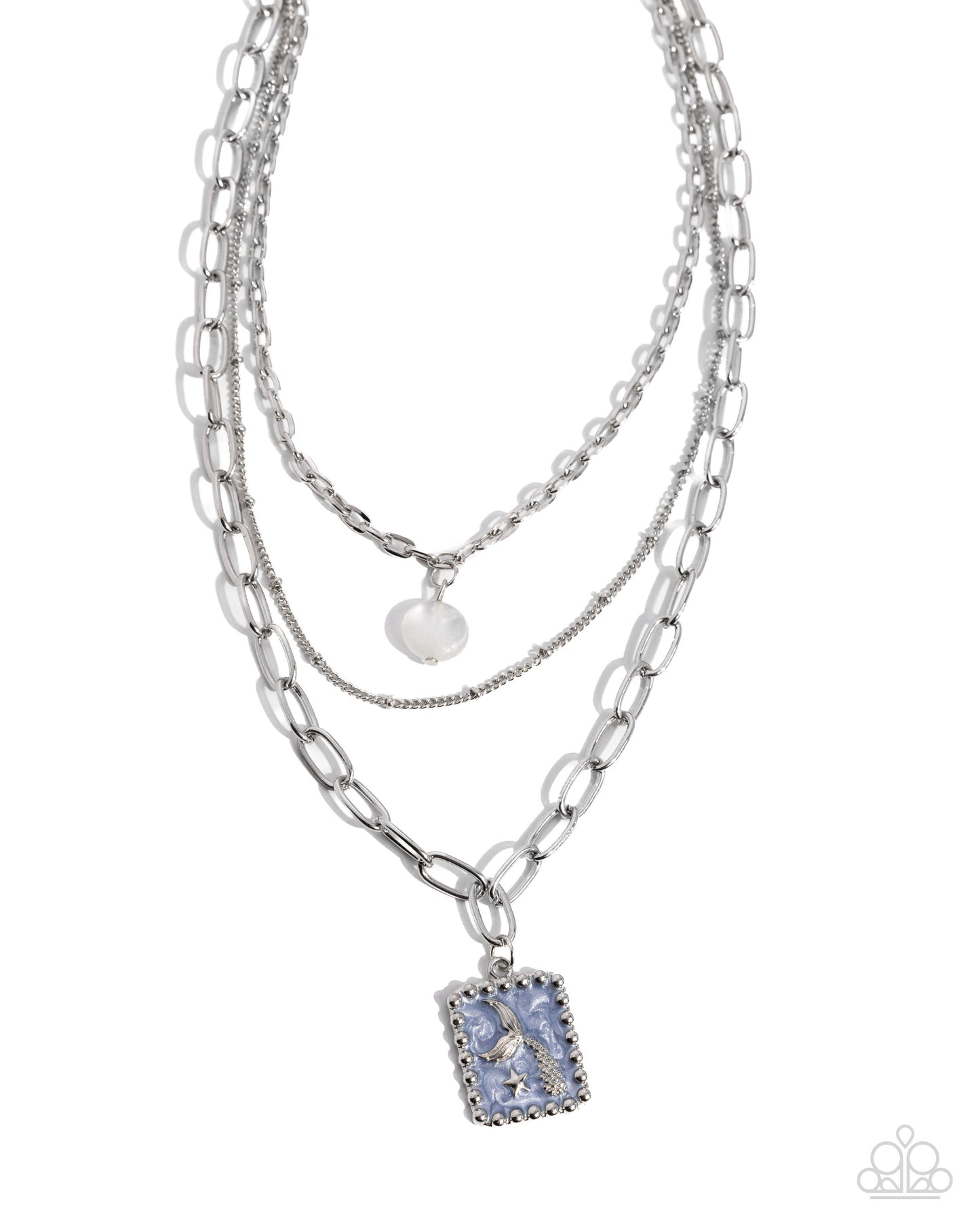 Siren Song - blue - Paparazzi necklace