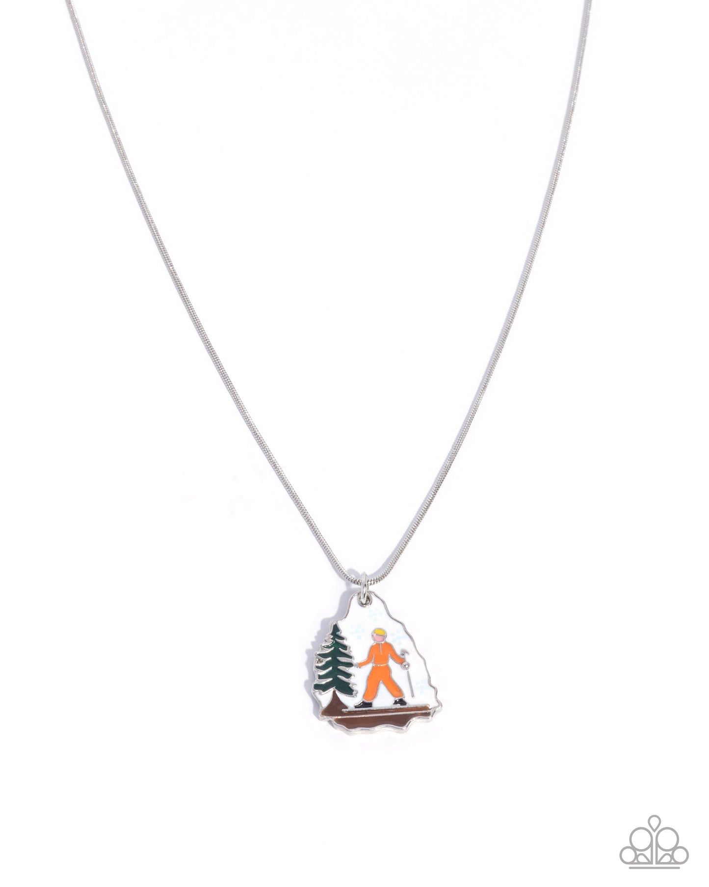 Skiing Through the Slopes - multi - Paparazzi necklace