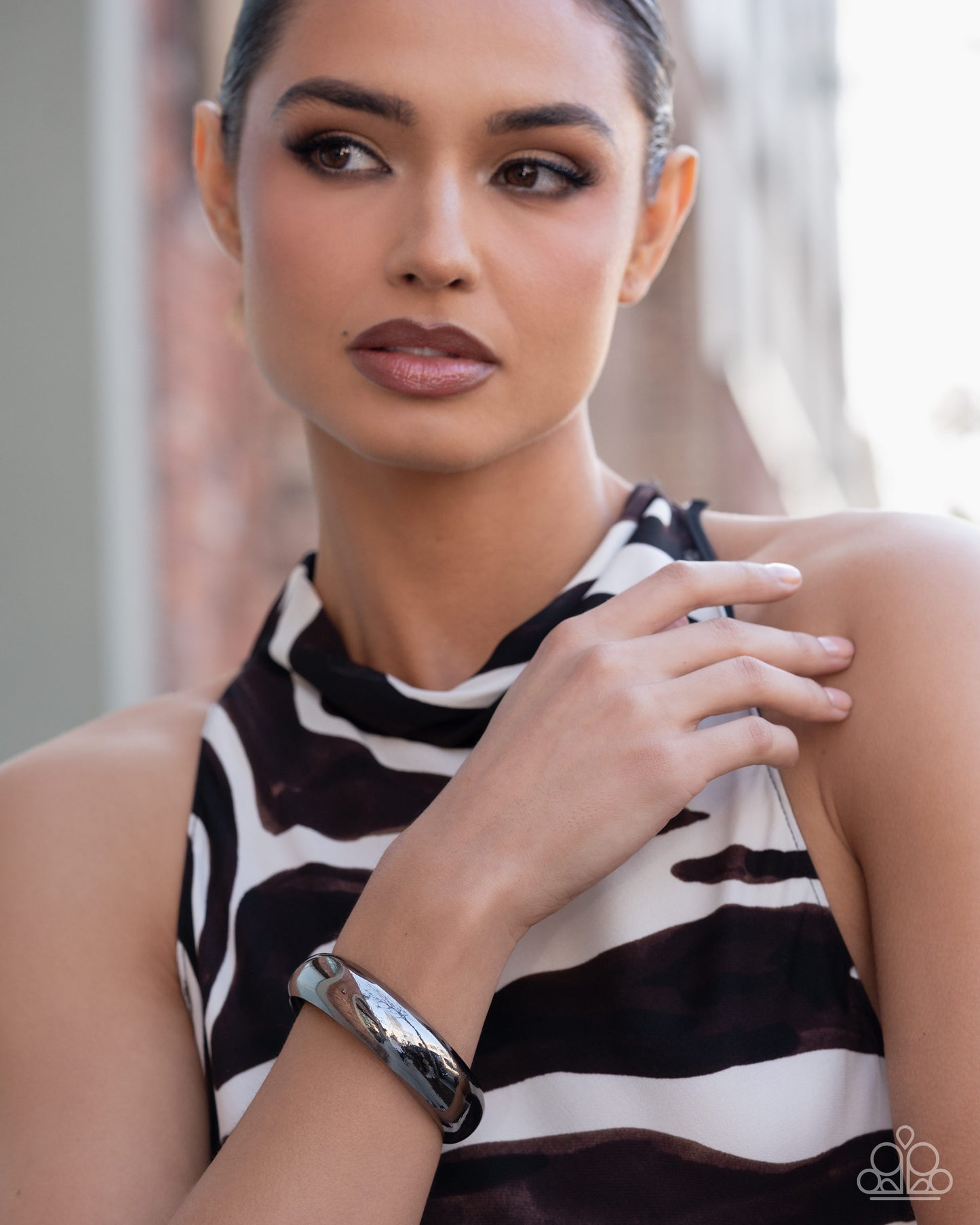 Sleek Shanty - black - Paparazzi bracelet