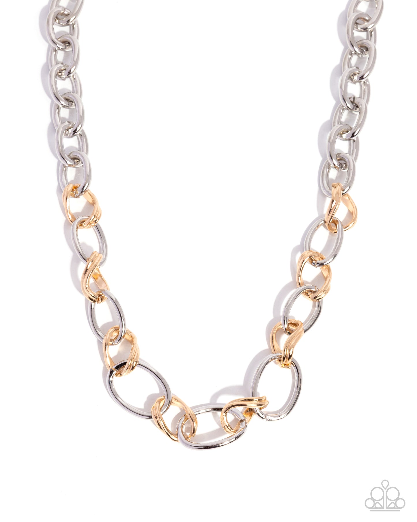 Sleek Spirit - silver - Paparazzi necklace