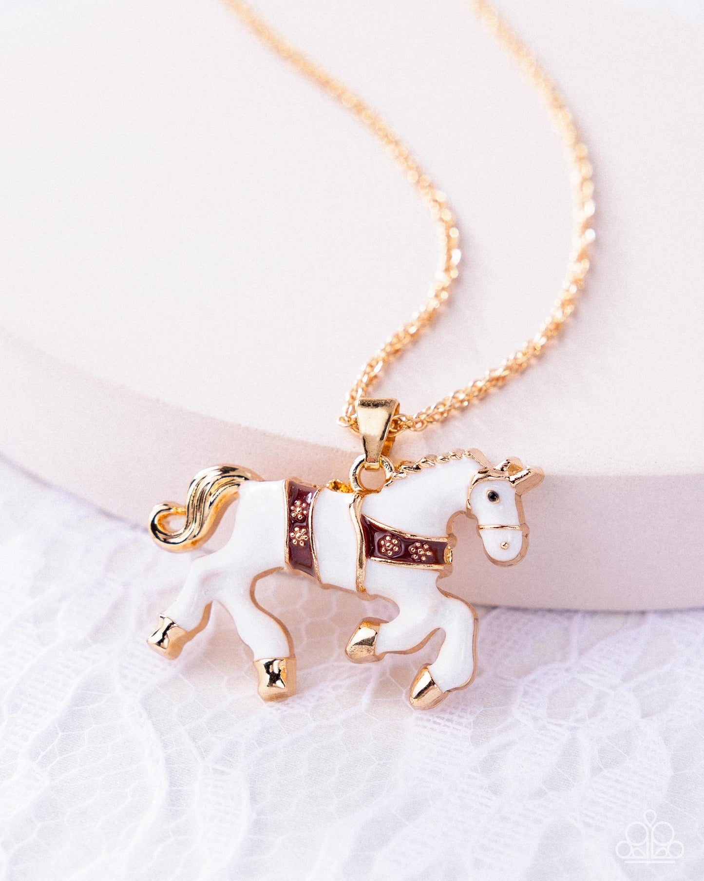 Sleigh Ride - red - Paparazzi necklace