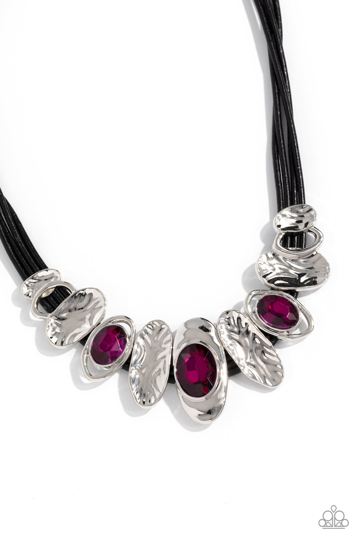 Sliding Splendor - pink - Paparazzi necklace