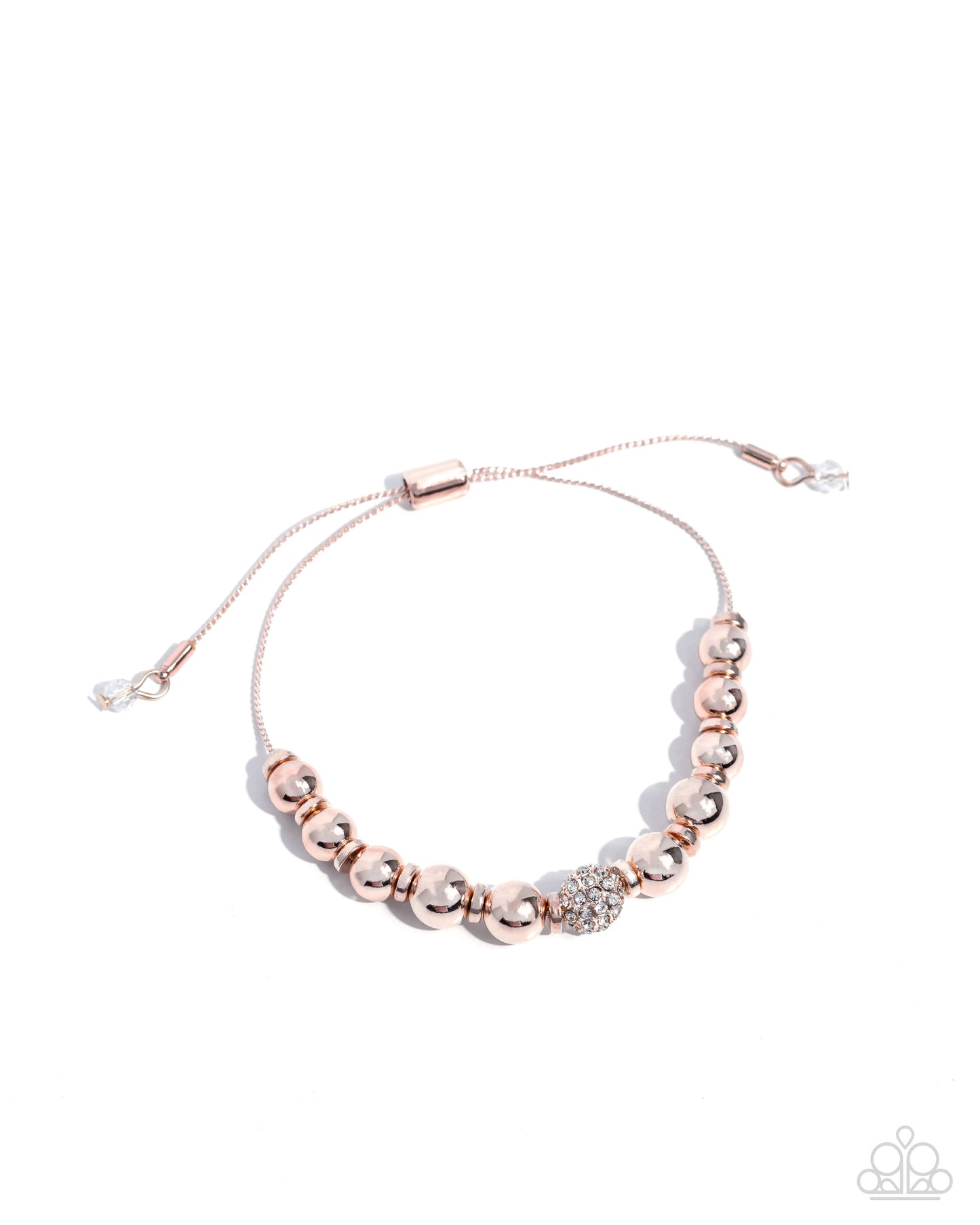 Slow and READY - rose gold - Paparazzi bracelet