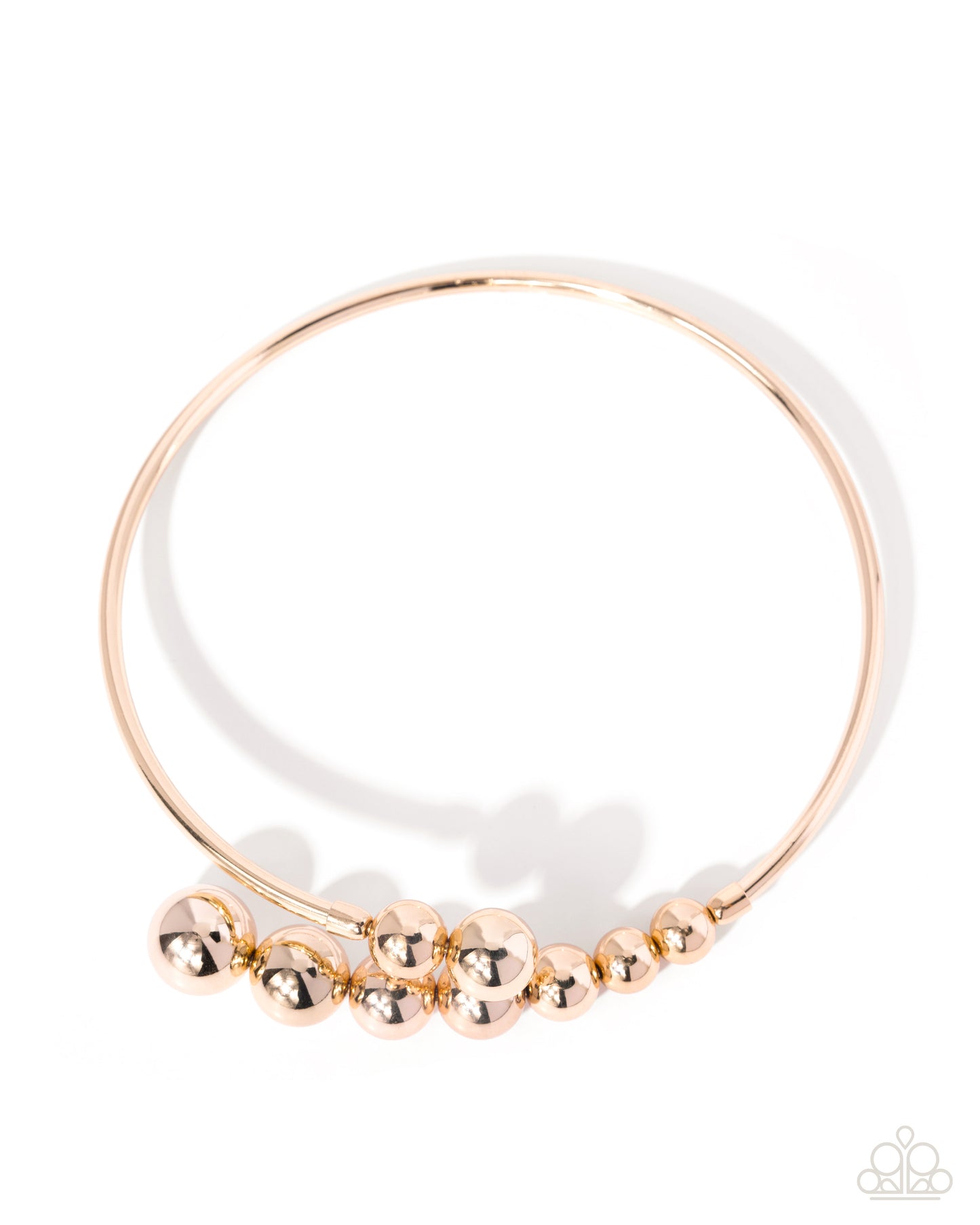 Smoldering Showcase - gold - Paparazzi necklace