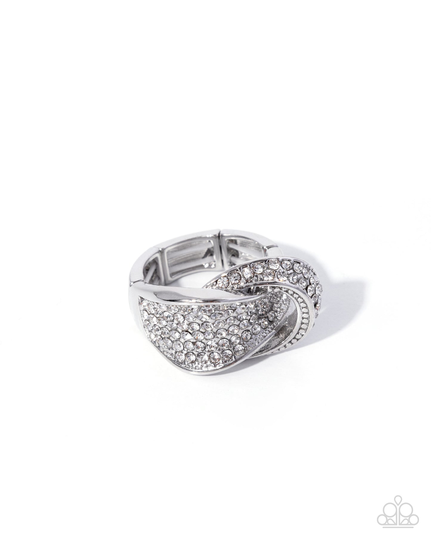 Smooth Seeker - white - Paparazzi ring