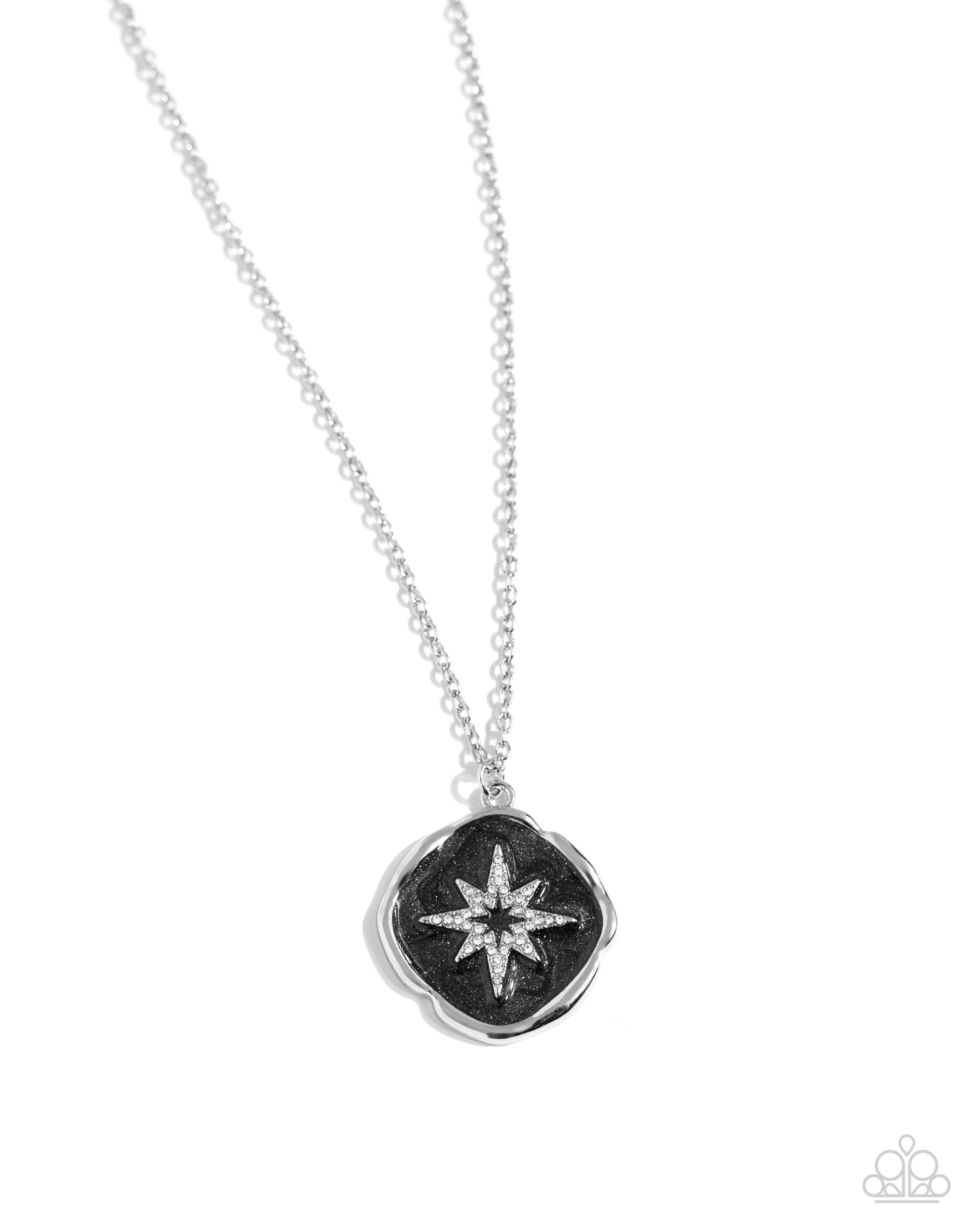 Soaring Stars - black - Paparazzi necklace