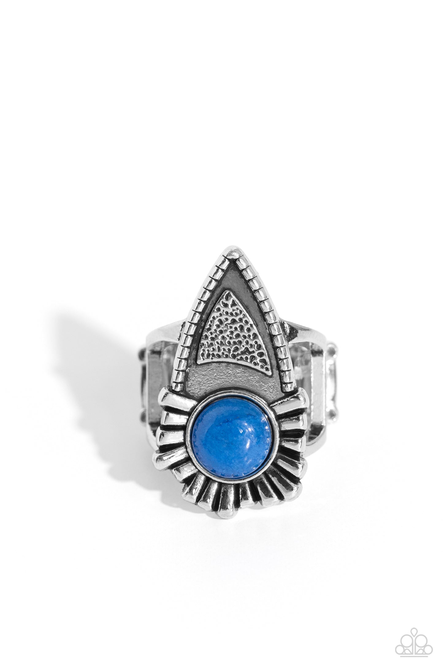 Solstice Scene - blue - Paparazzi ring