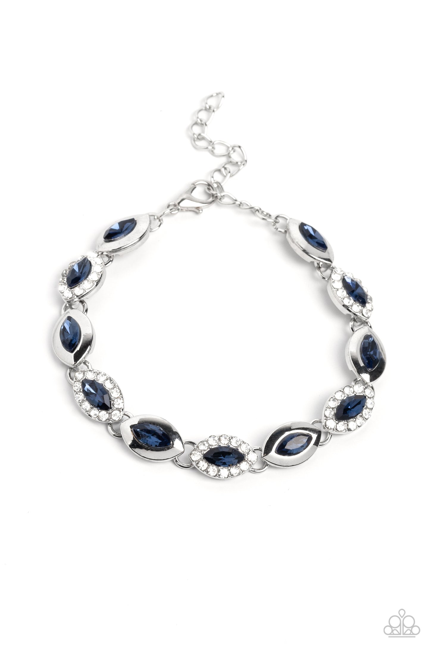 Some Serious Sparkle - blue - Paparazzi bracelet