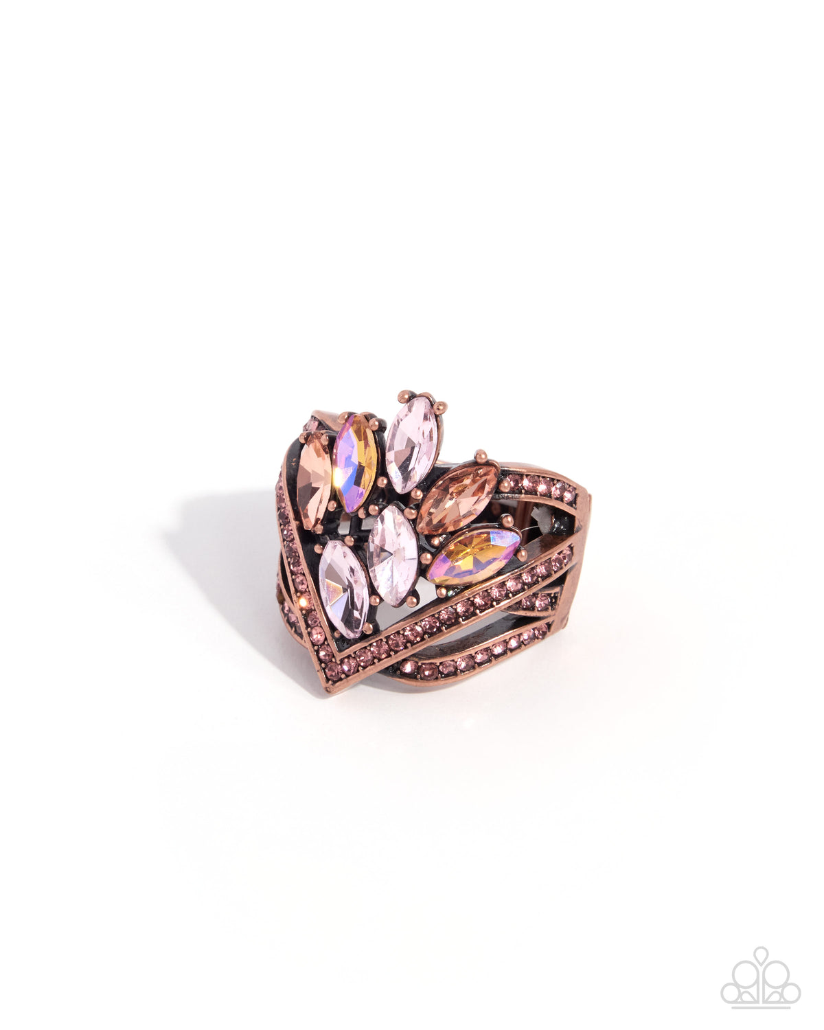 Some Serious Spunk - copper - Paparazzi ring