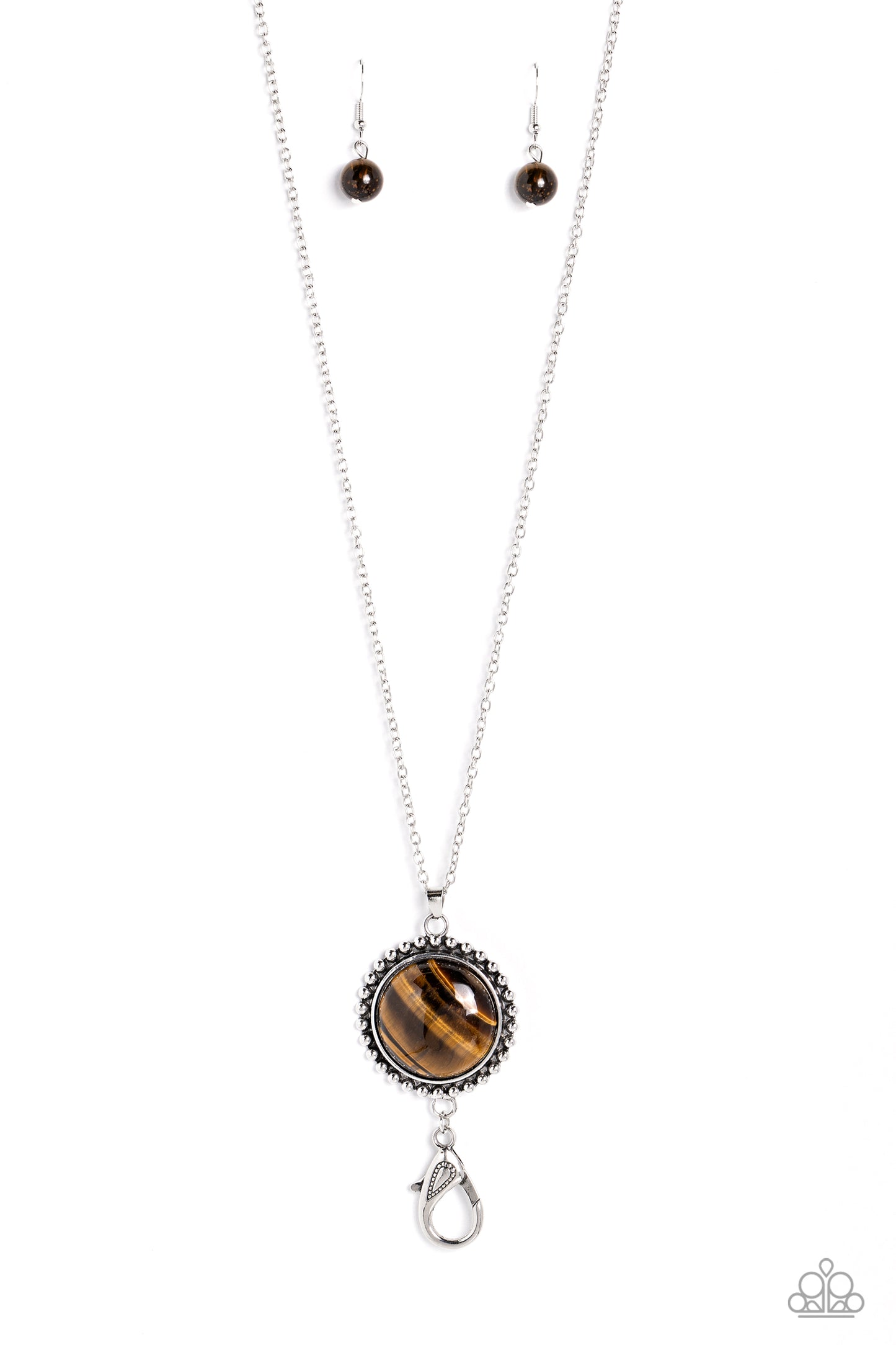 Sonoran Summer - brown - Paparazzi LANYARD necklace