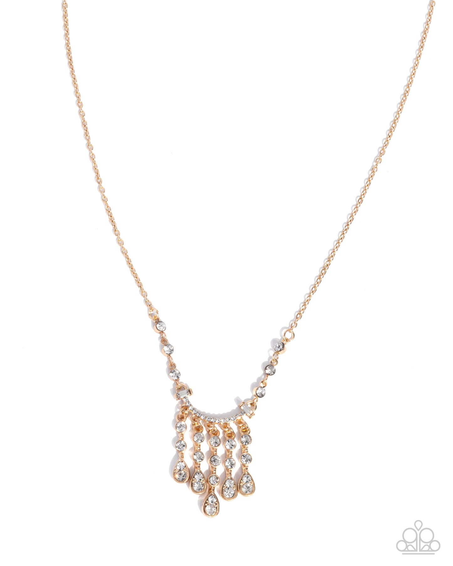 Sophisticated Sense - gold - Paparazzi necklace