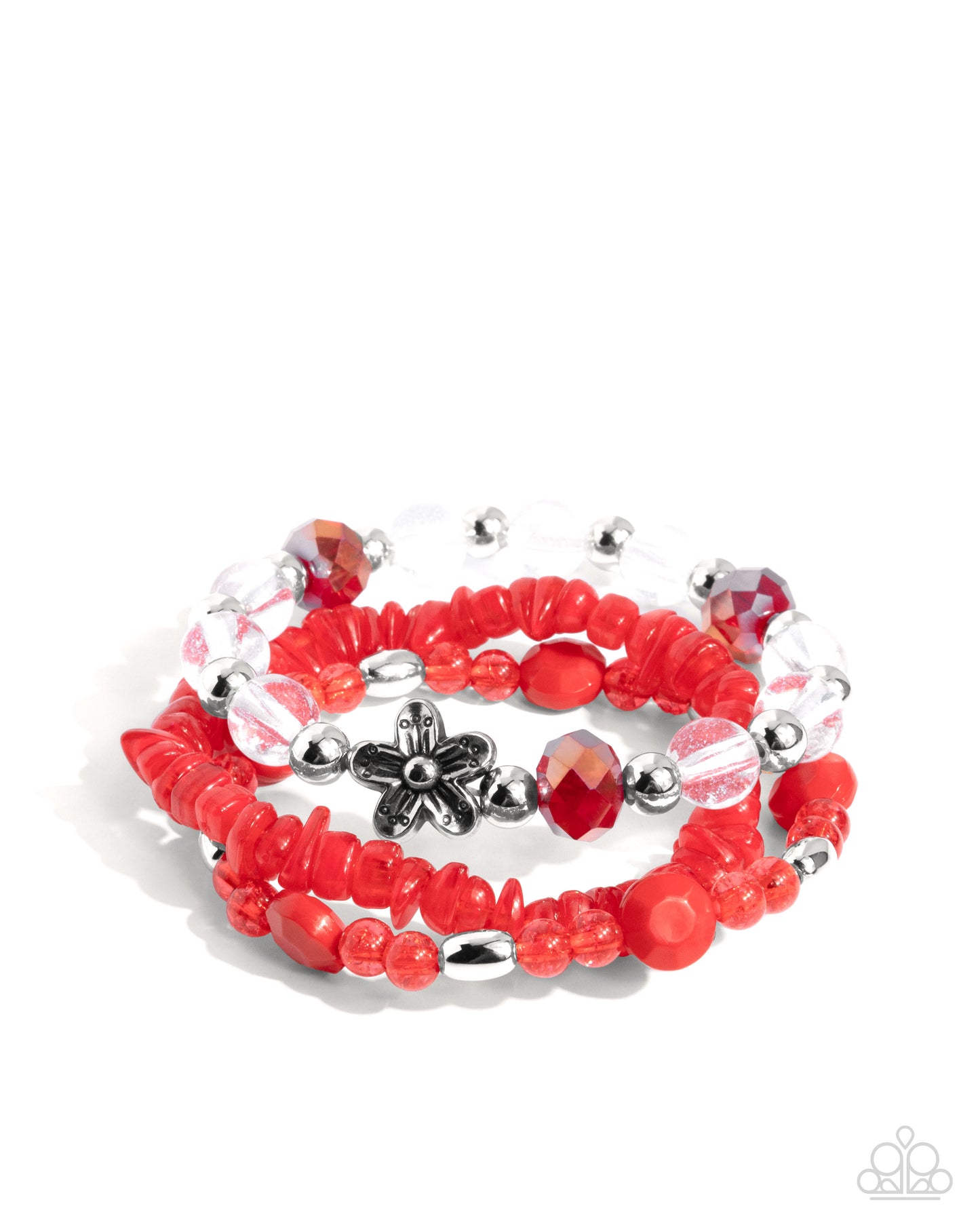 Spellbound Stack - red - Paparazzi bracelet