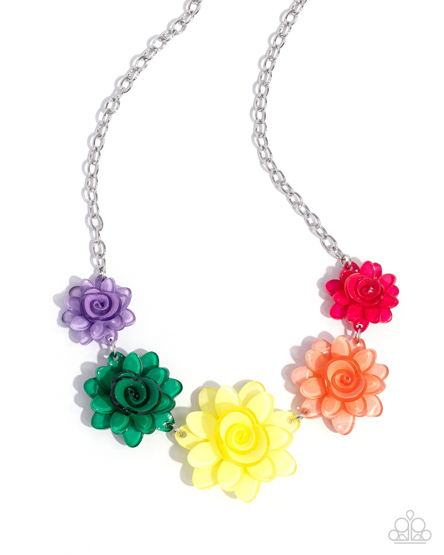 Spring Break Style - yellow - Paparazzi necklace